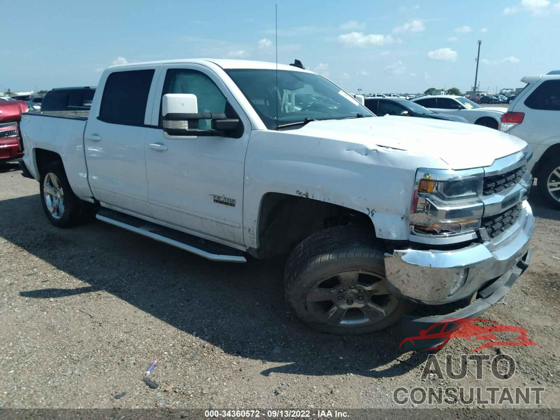 CHEVROLET SILVERADO 1500 2017 - 3GCPCREC1HG288700