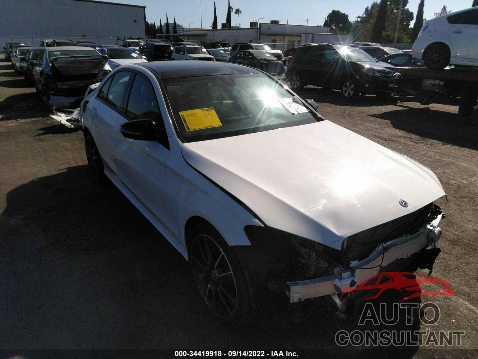 MERCEDES-BENZ C-CLASS 2020 - W1KWF8DB9LR600489