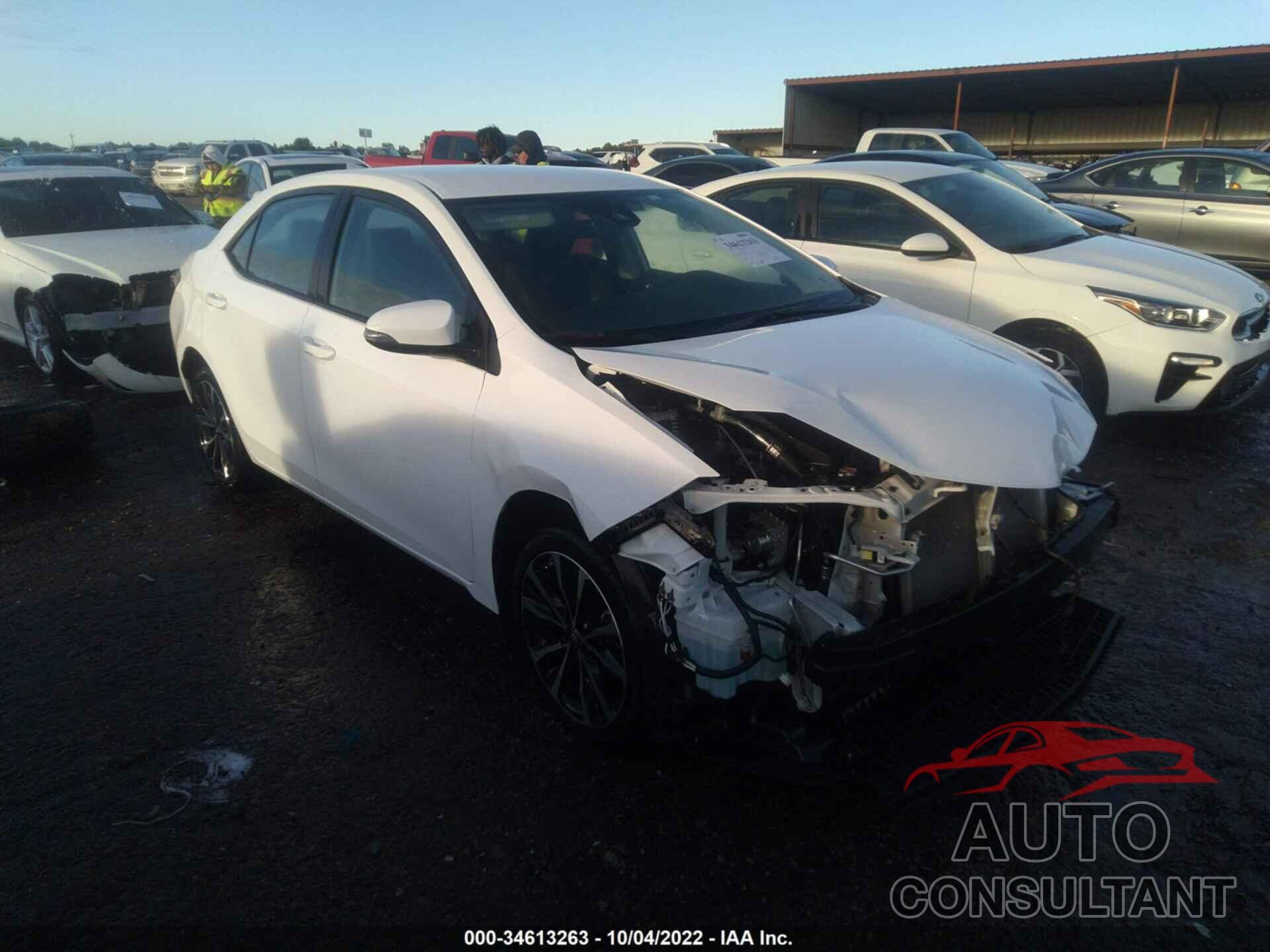 TOYOTA COROLLA 2019 - 5YFBURHE1KP882872