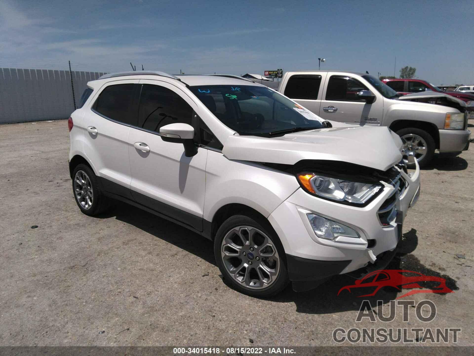 FORD ECOSPORT 2019 - MAJ3S2KE8KC277918