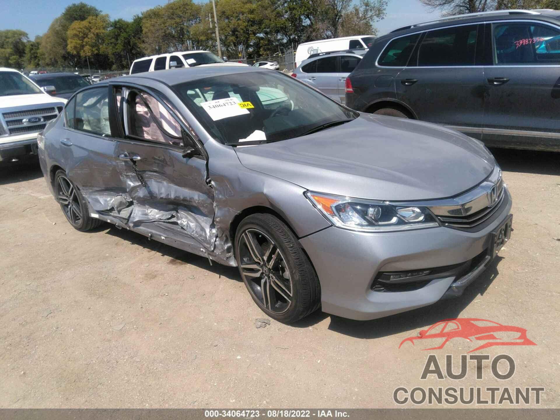 HONDA ACCORD SEDAN 2016 - 1HGCR2F6XGA203879