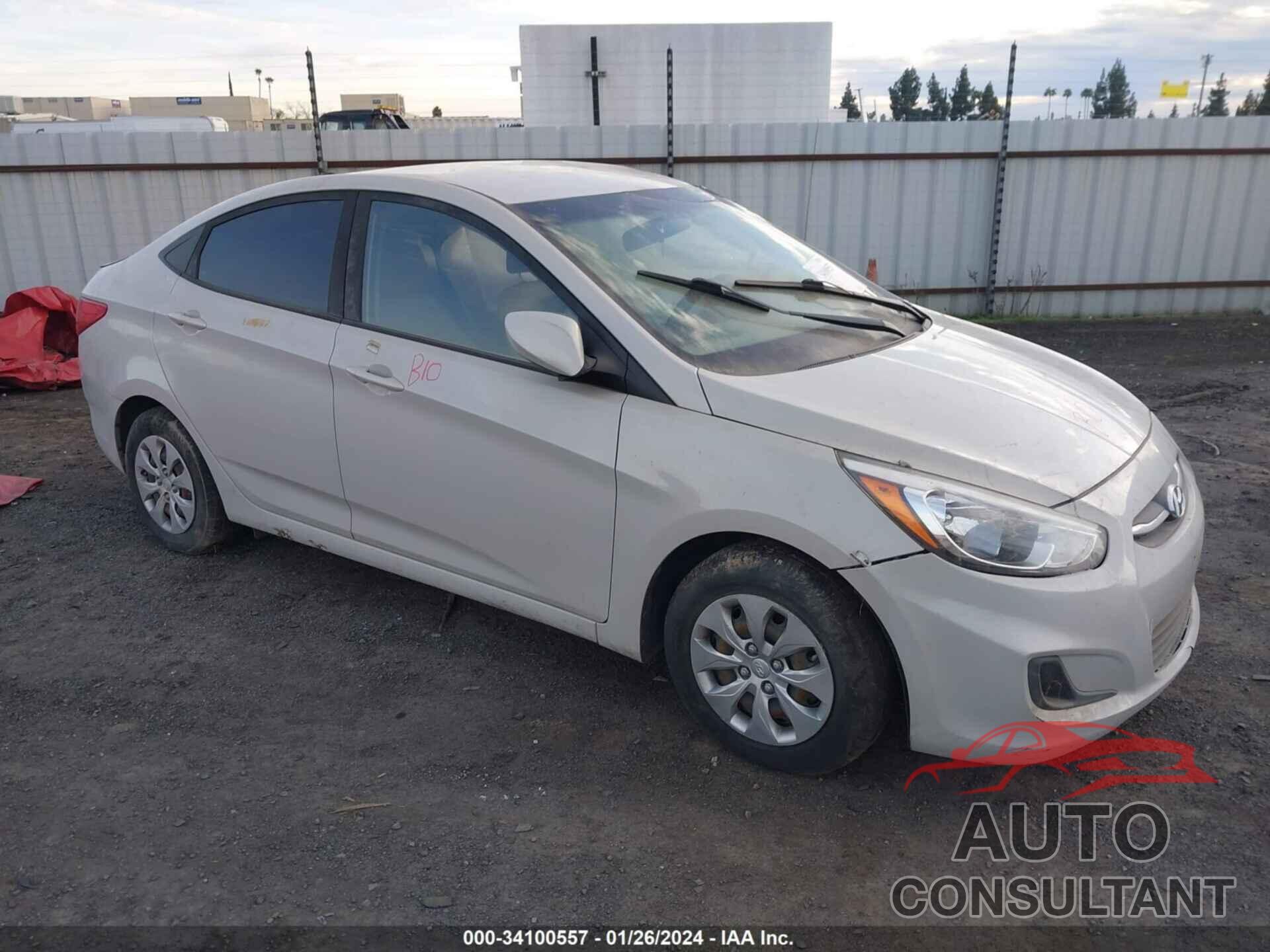 HYUNDAI ACCENT 2017 - KMHCT4AE2HU262673