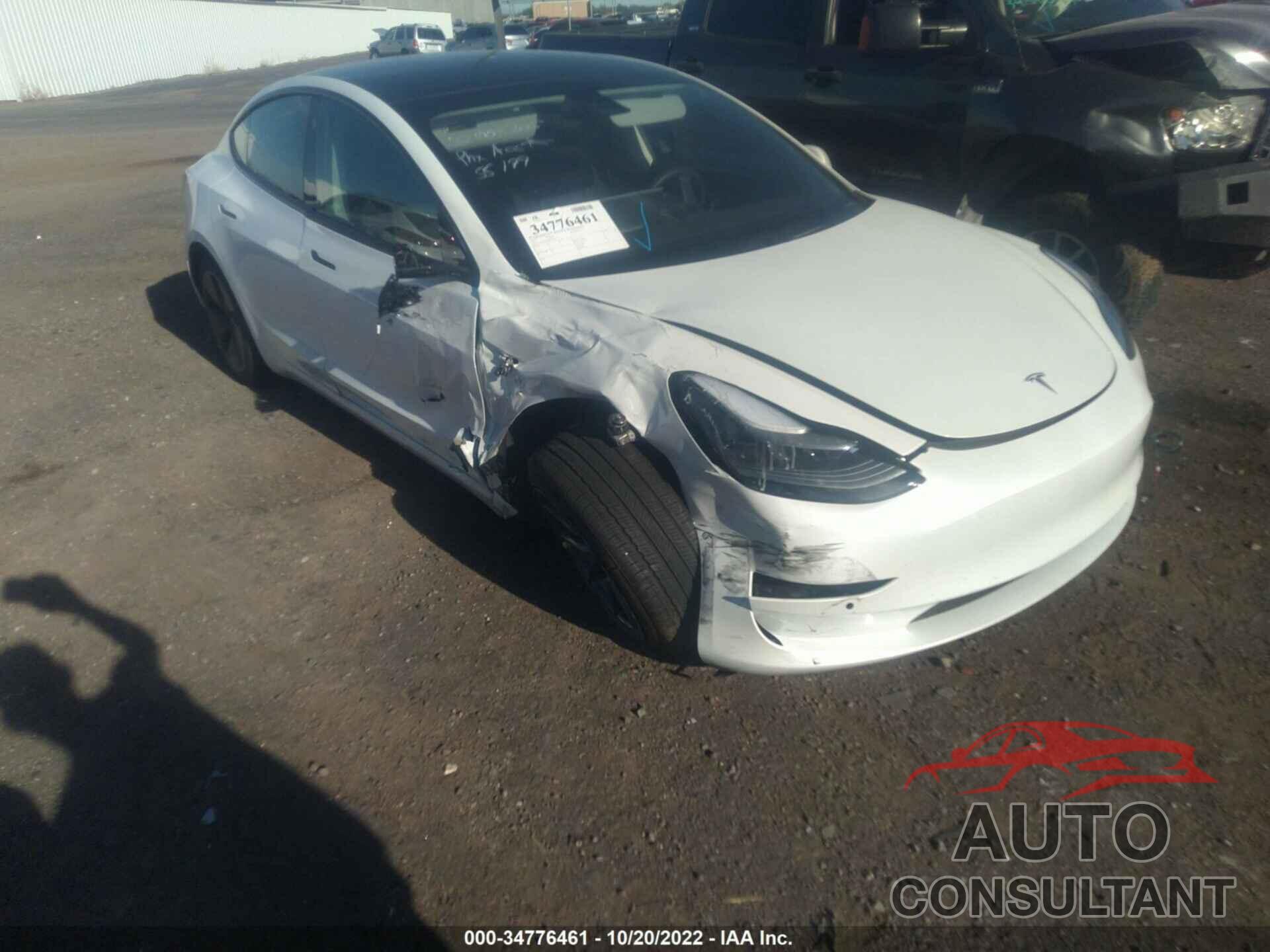TESLA MODEL 3 2021 - 5YJ3E1EA6MF027023