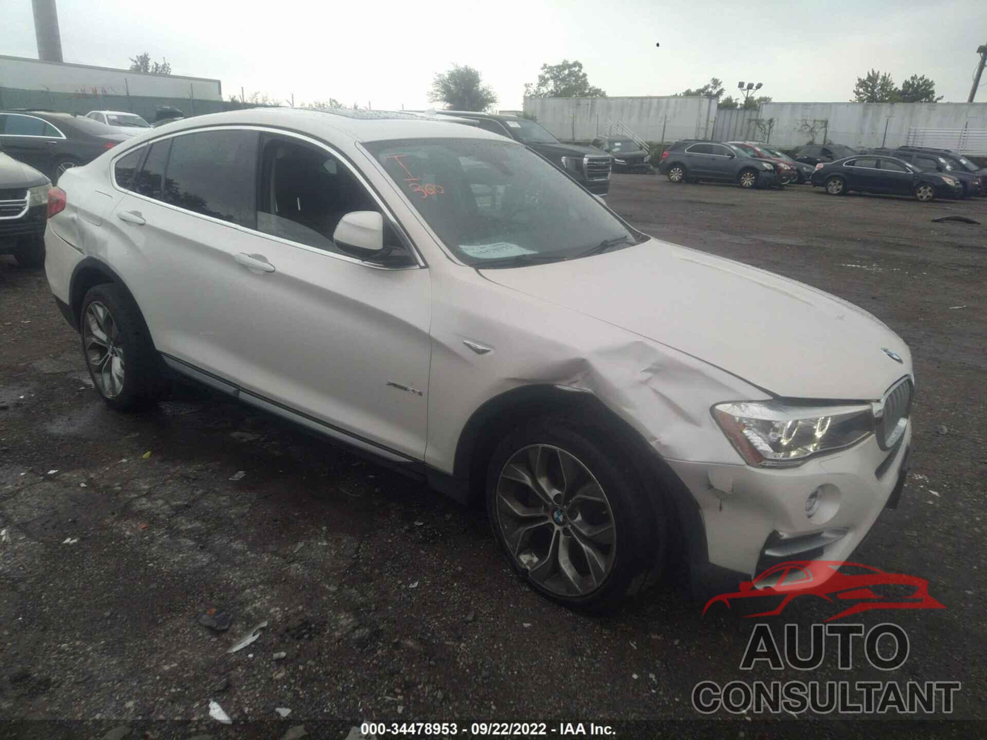 BMW X4 2017 - 5UXXW3C52H0T78756