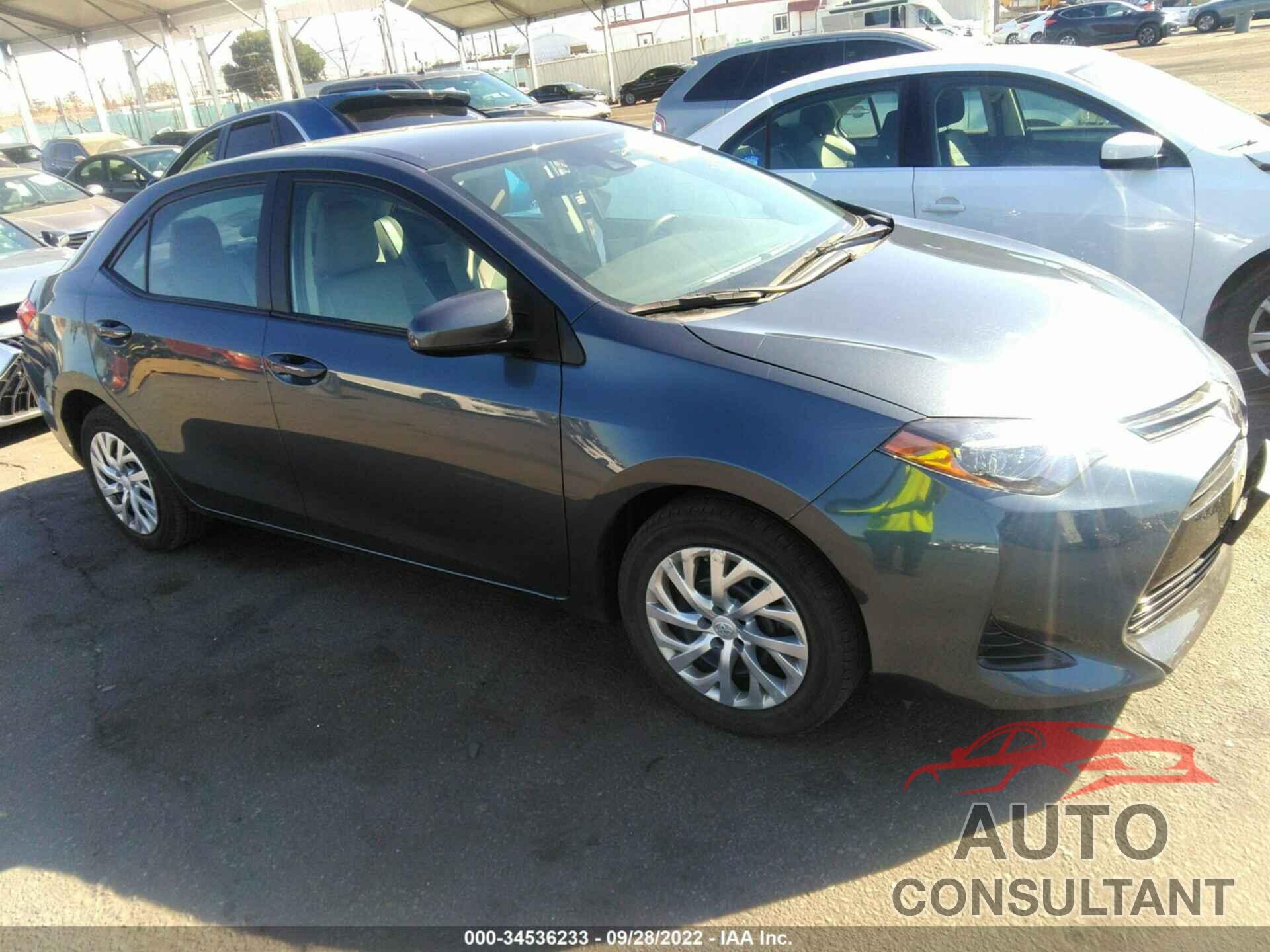 TOYOTA COROLLA 2019 - 2T1BURHE0KC192613