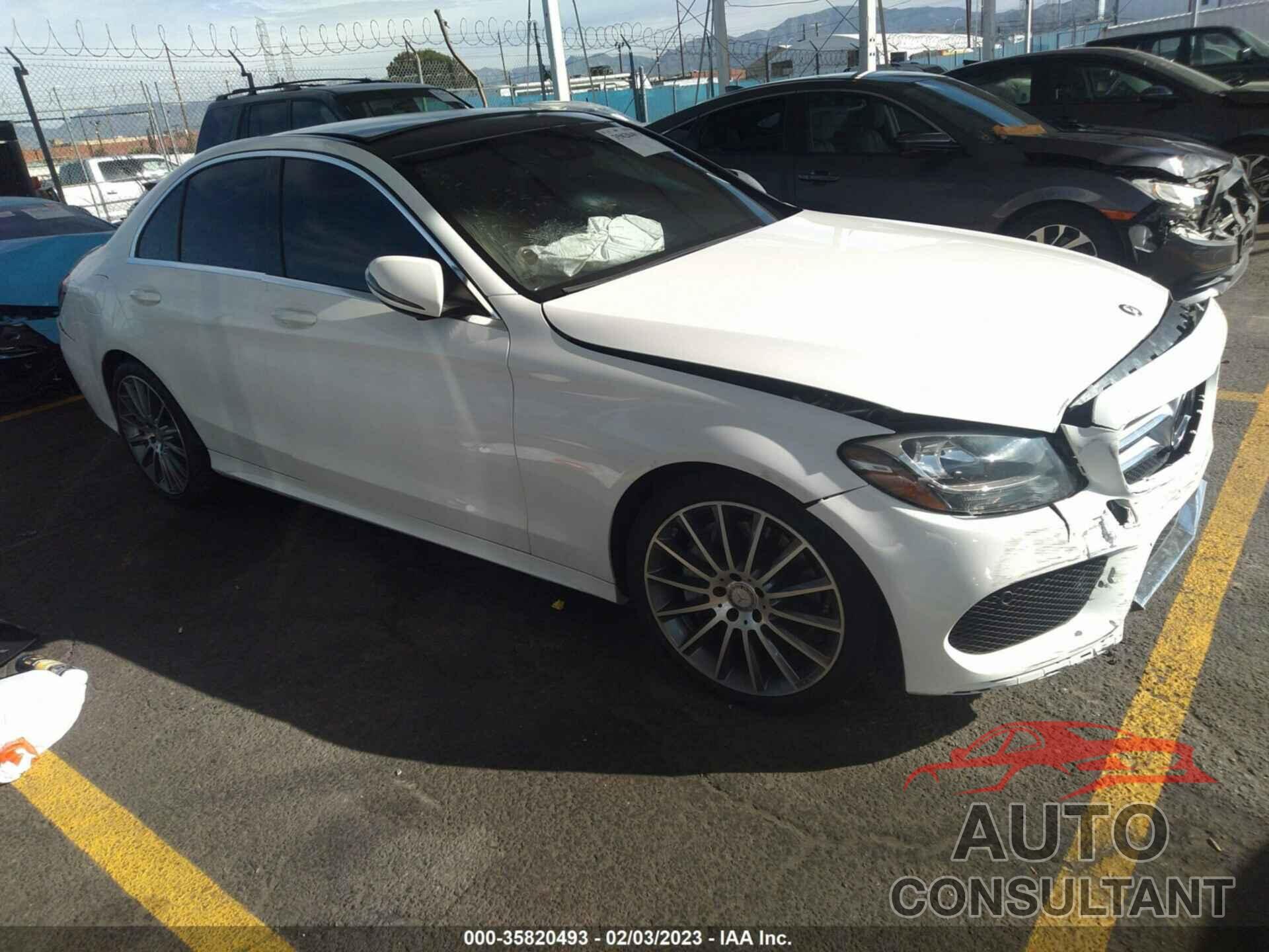 MERCEDES-BENZ C-CLASS 2017 - 55SWF4JB6HU209349