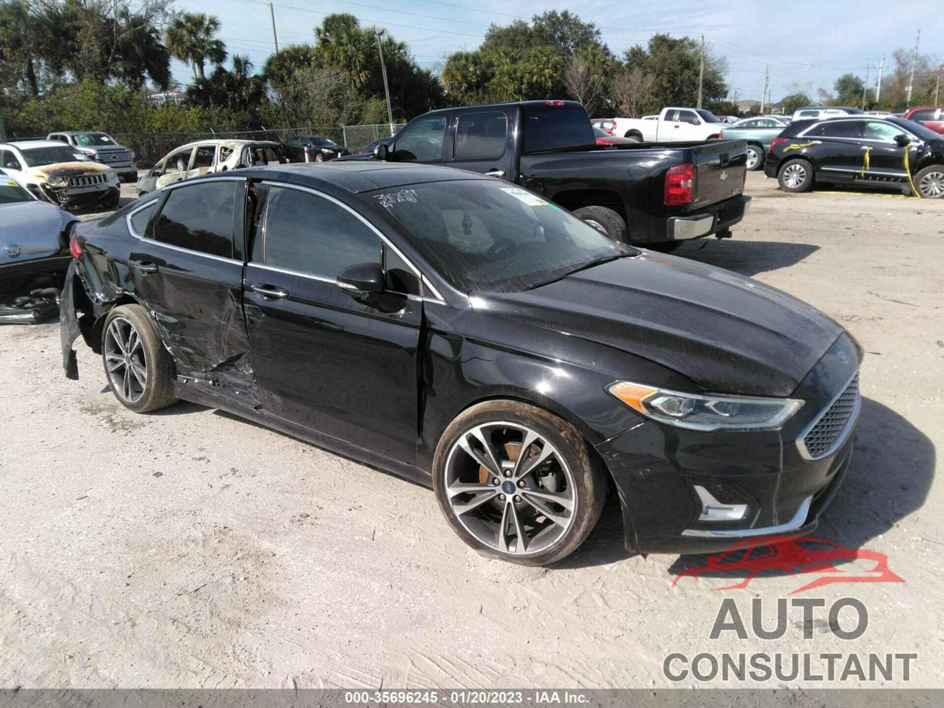 FORD FUSION 2019 - 3FA6P0D91KR180239