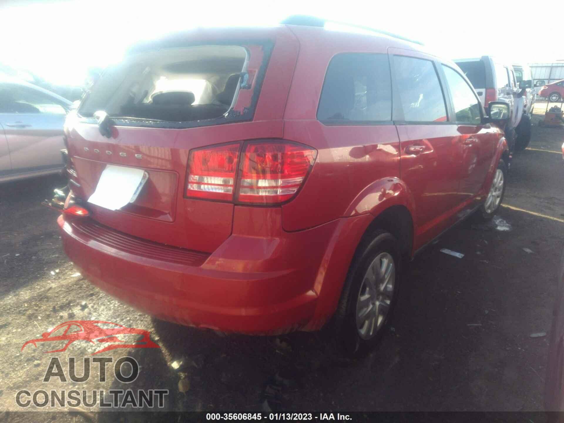 DODGE JOURNEY 2017 - 3C4PDCAB9HT560120