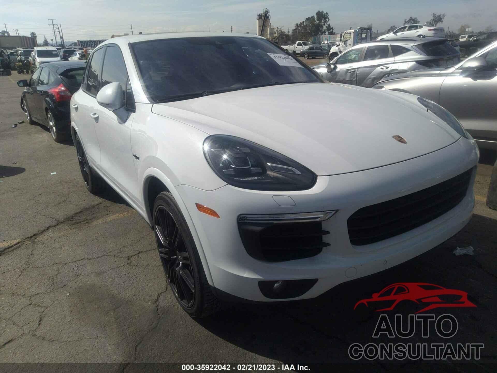 PORSCHE CAYENNE 2017 - WP1AE2A22HLA68956