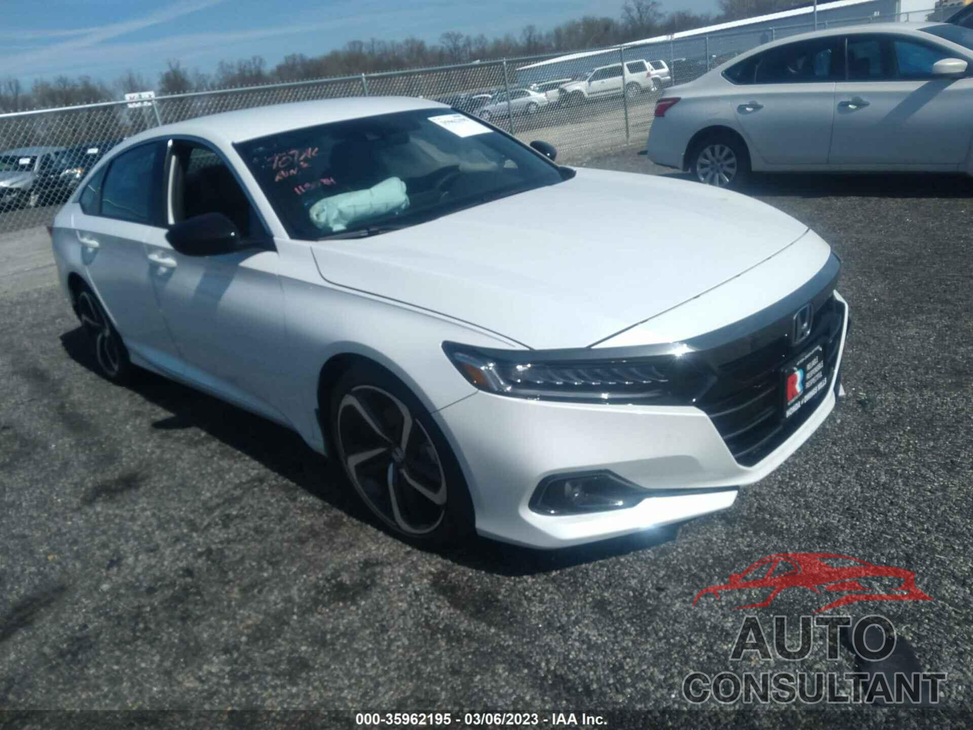 HONDA ACCORD SEDAN 2022 - 1HGCV1F30NA119238