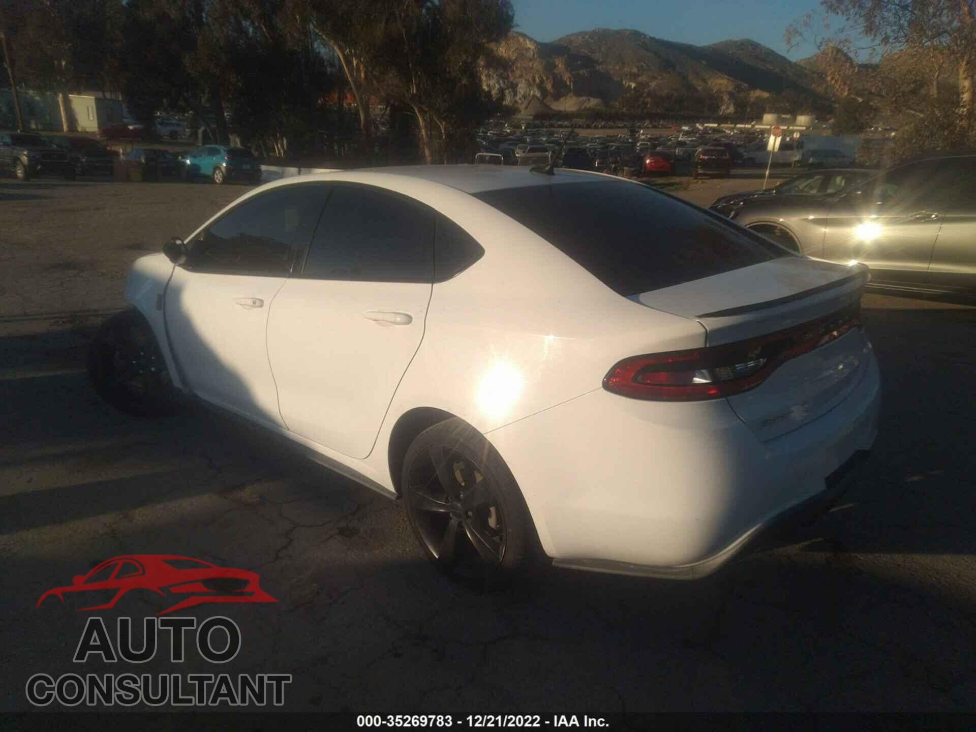 DODGE DART 2015 - 1C3CDFBB7FD391379