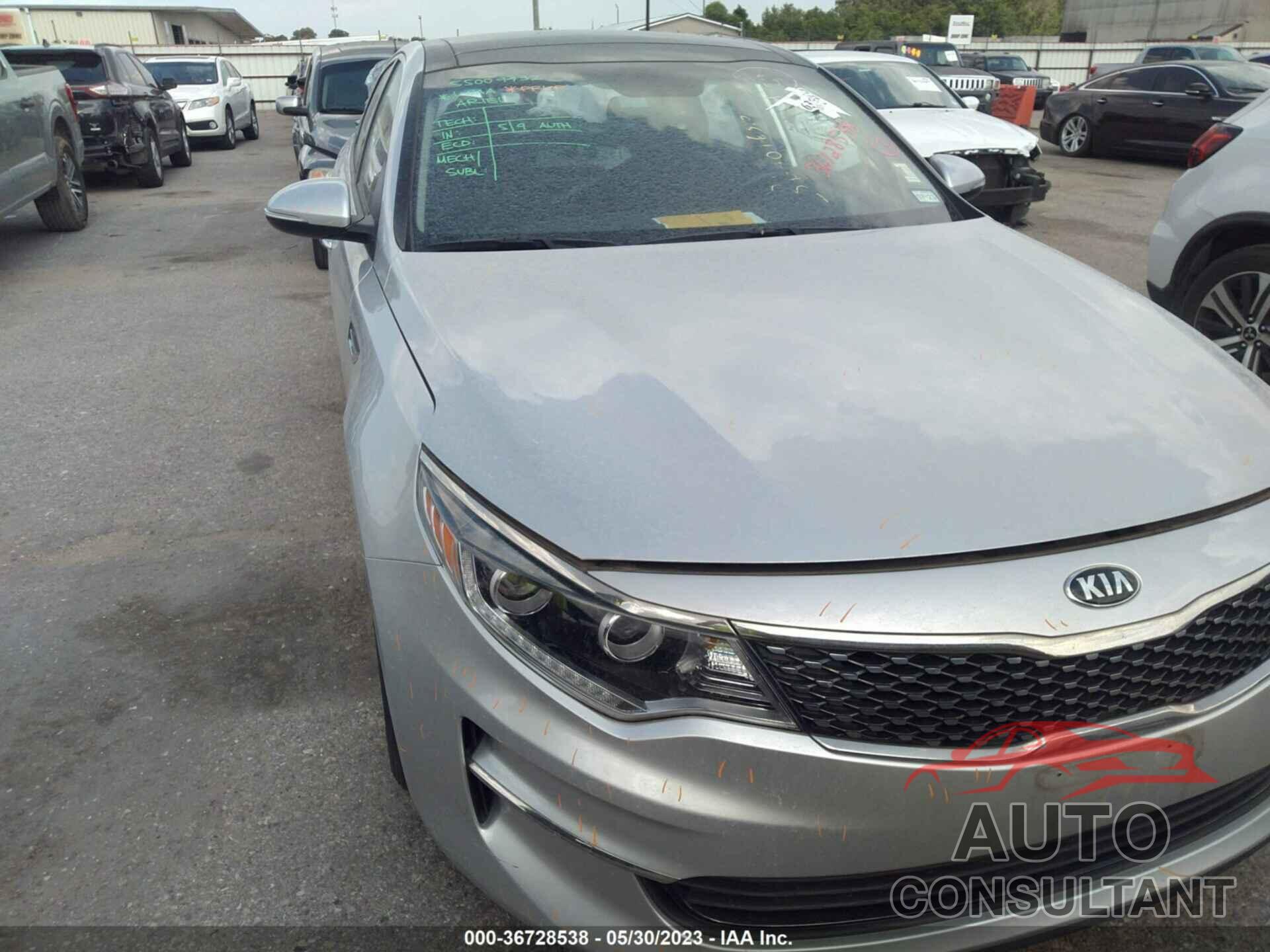 KIA OPTIMA 2017 - 5XXGU4L38HG174490