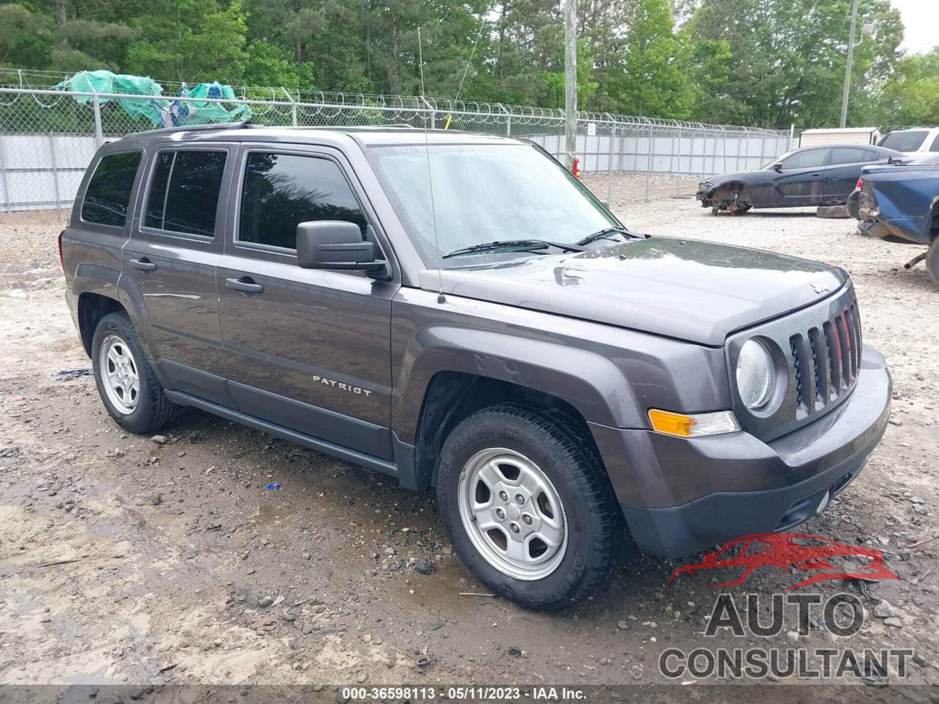 JEEP PATRIOT 2016 - 1C4NJPBB8GD727237