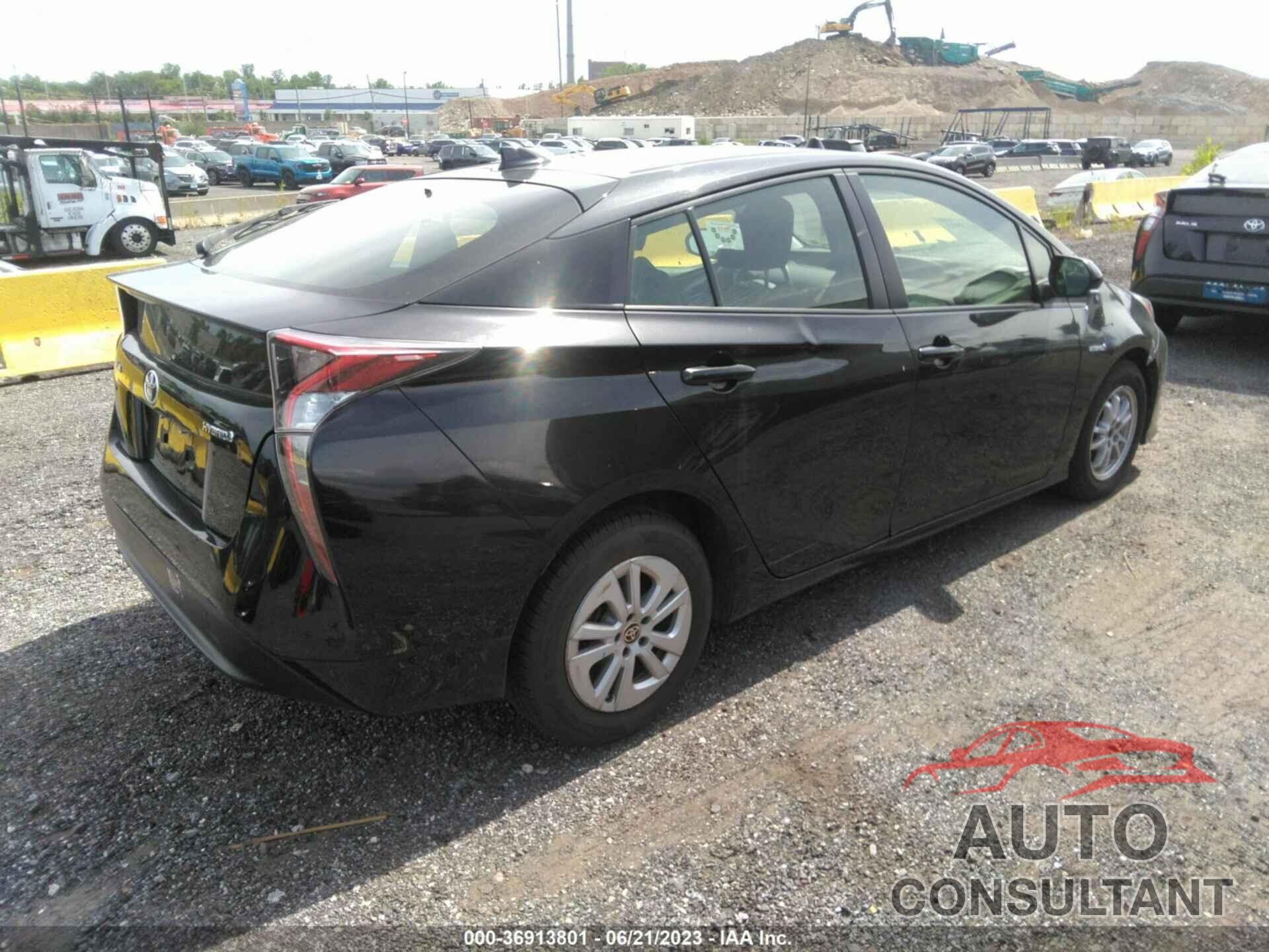 TOYOTA PRIUS 2016 - JTDKBRFU2G3521229