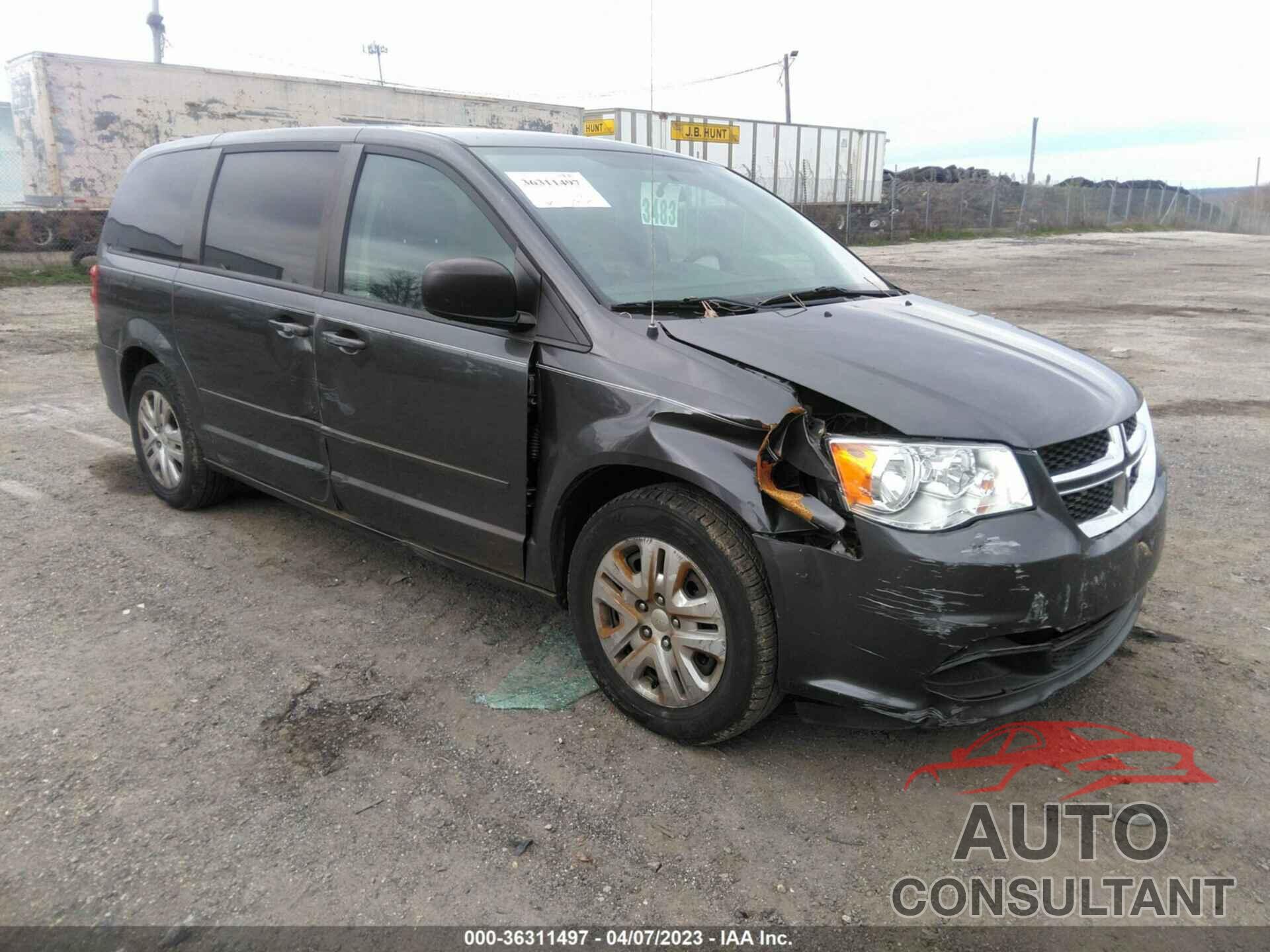 DODGE GRAND CARAVAN 2017 - 2C4RDGBG6HR855351