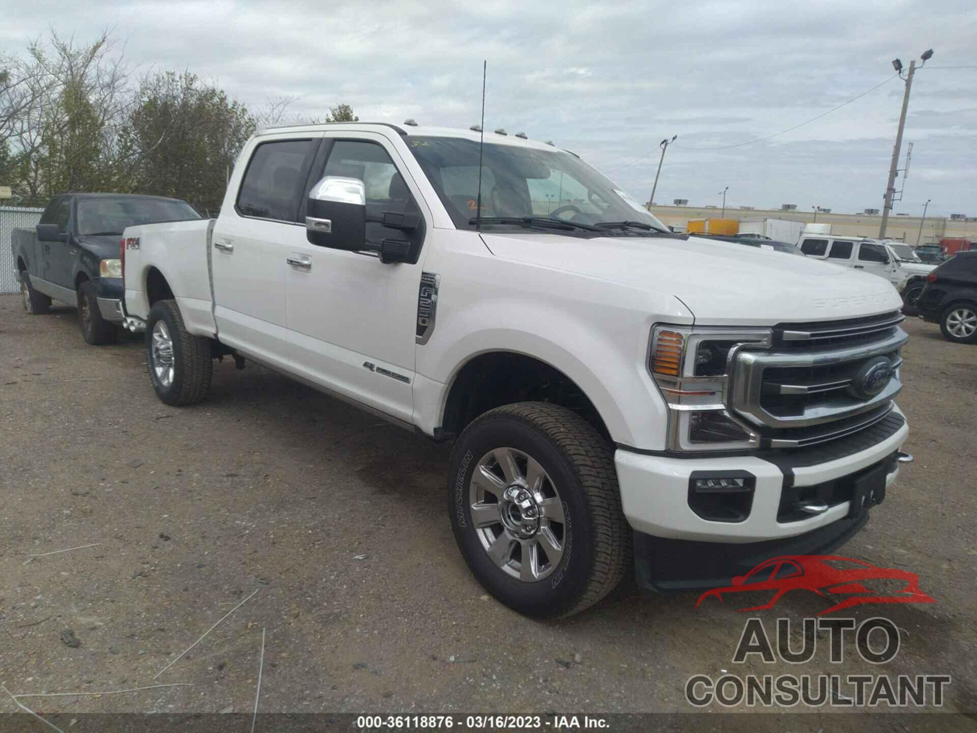 FORD SUPER DUTY F-250 SRW 2022 - 1FT8W2BT0NEG09345