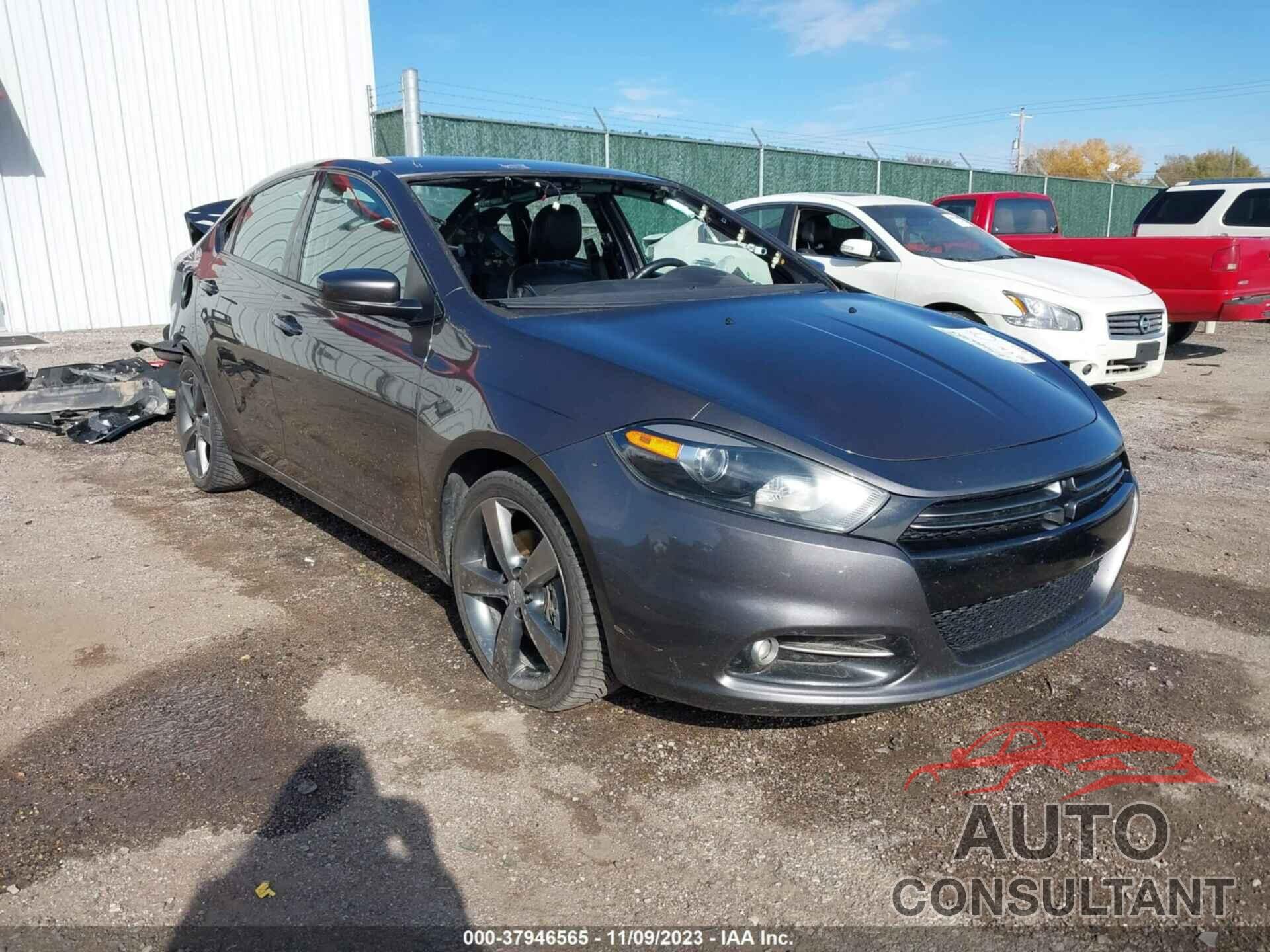 DODGE DART 2016 - 1C3CDFEBXGD539098