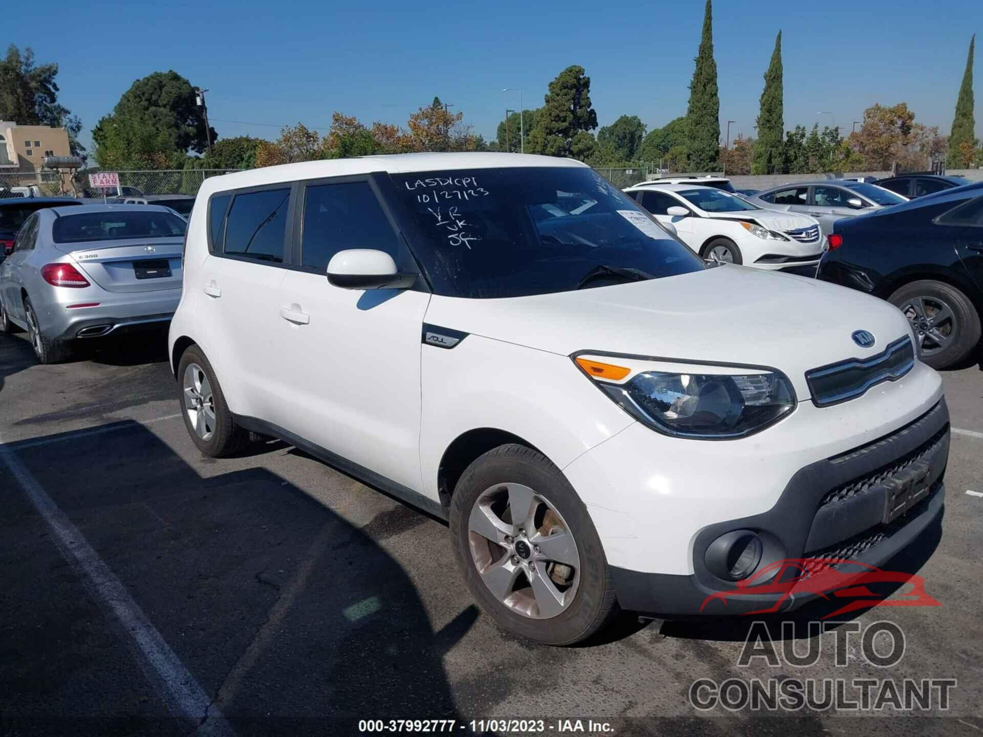 KIA SOUL 2019 - KNDJN2A21K7692152