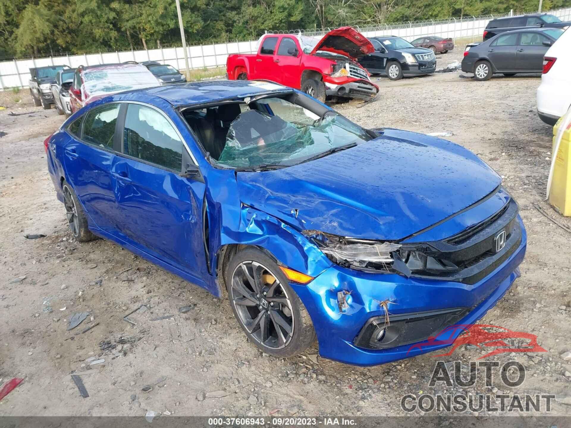 HONDA CIVIC 2019 - 2HGFC2F81KH516930