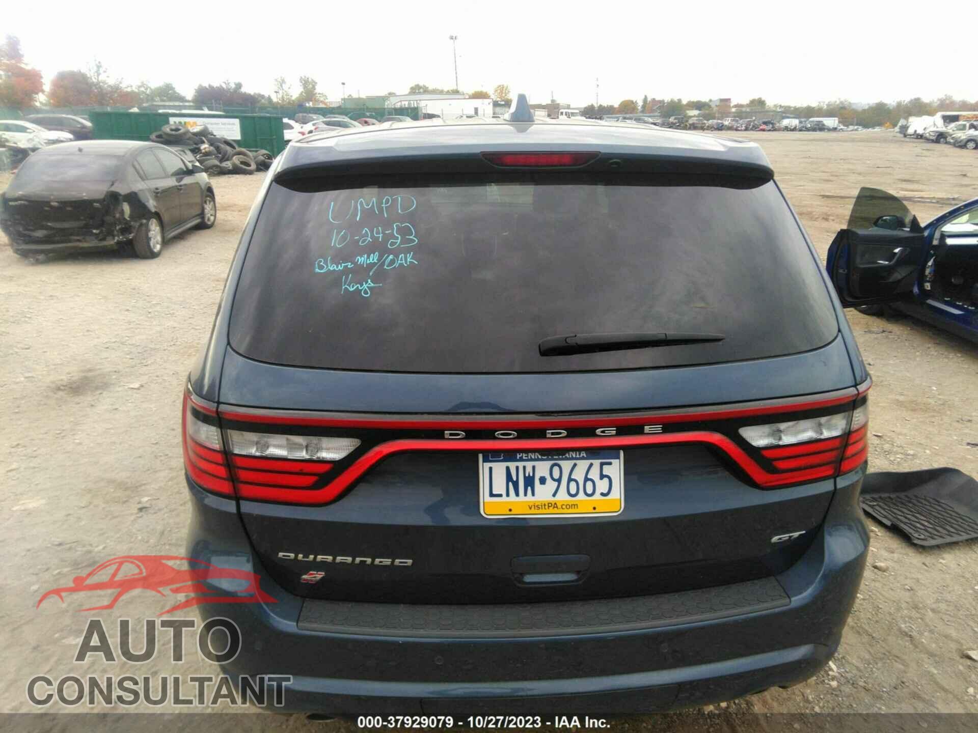 DODGE DURANGO 2020 - 1C4RDJDG3LC412876