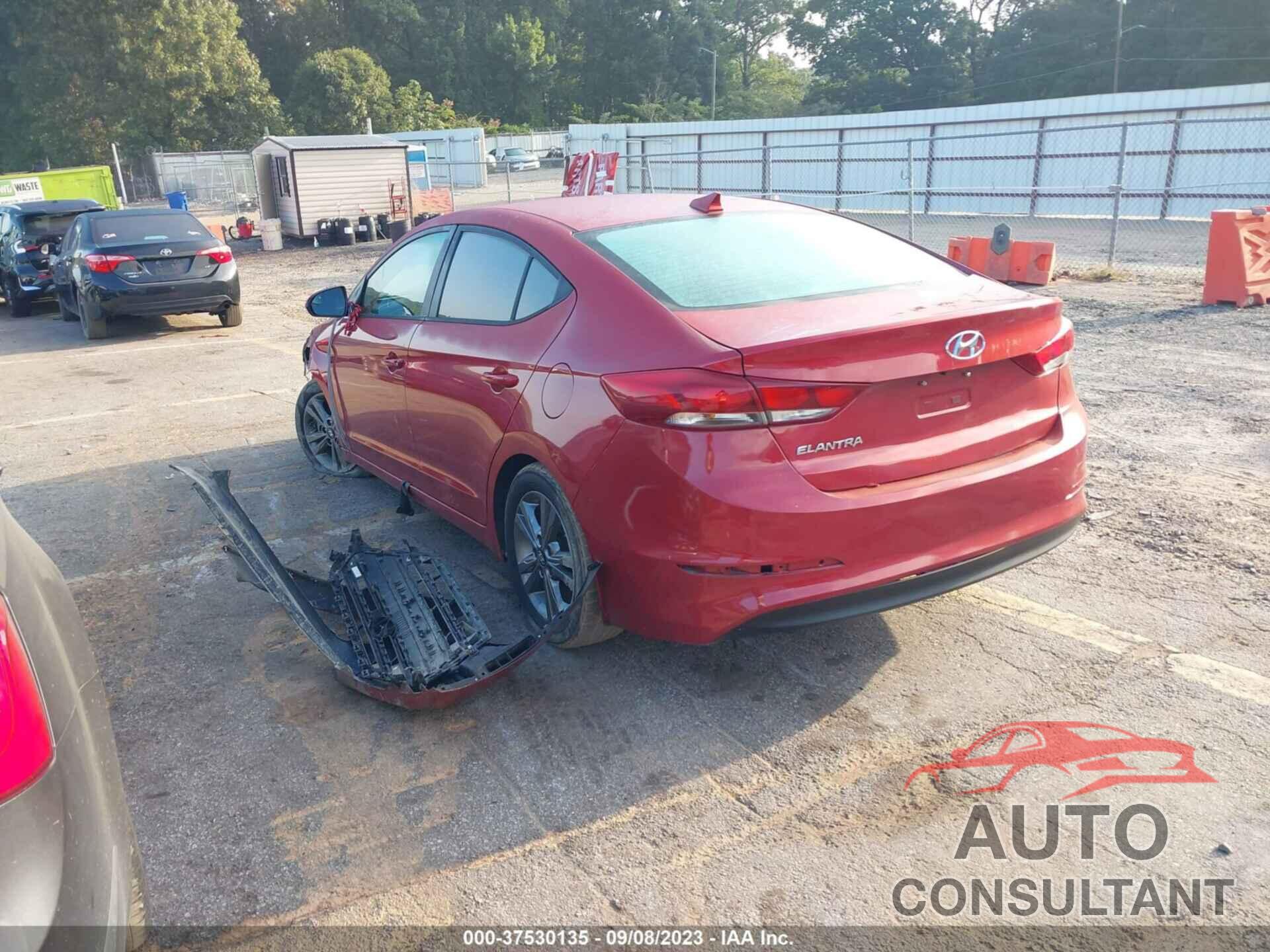 HYUNDAI ELANTRA 2017 - 5NPD84LF2HH046137