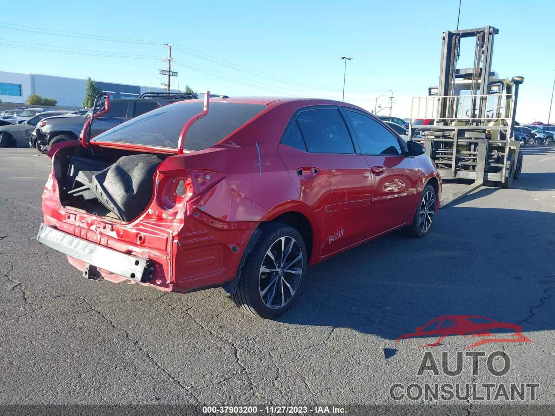 TOYOTA COROLLA 2017 - 5YFBURHE9HP664753