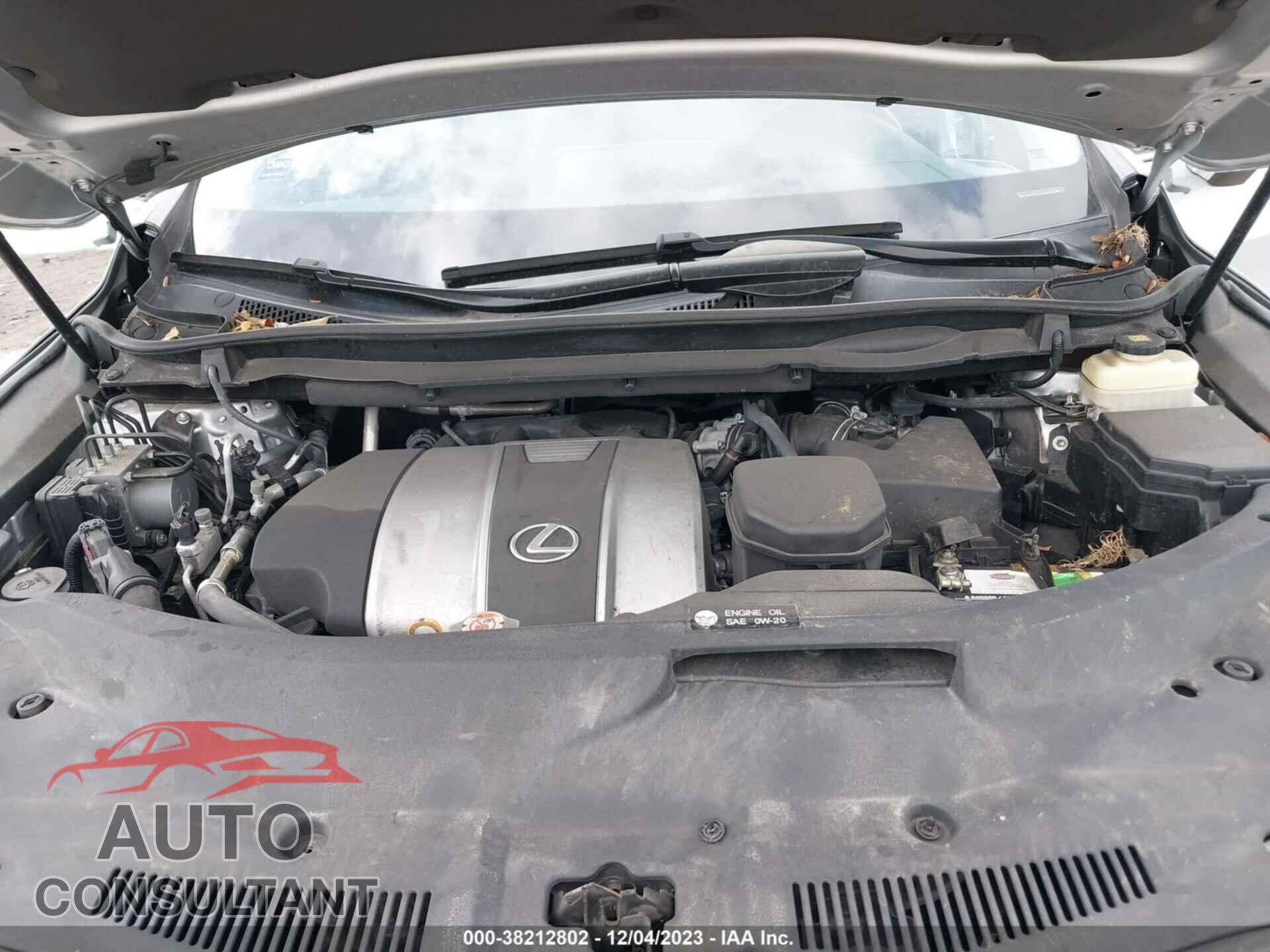 LEXUS RX 2018 - 2T2ZZMCA5JC105323