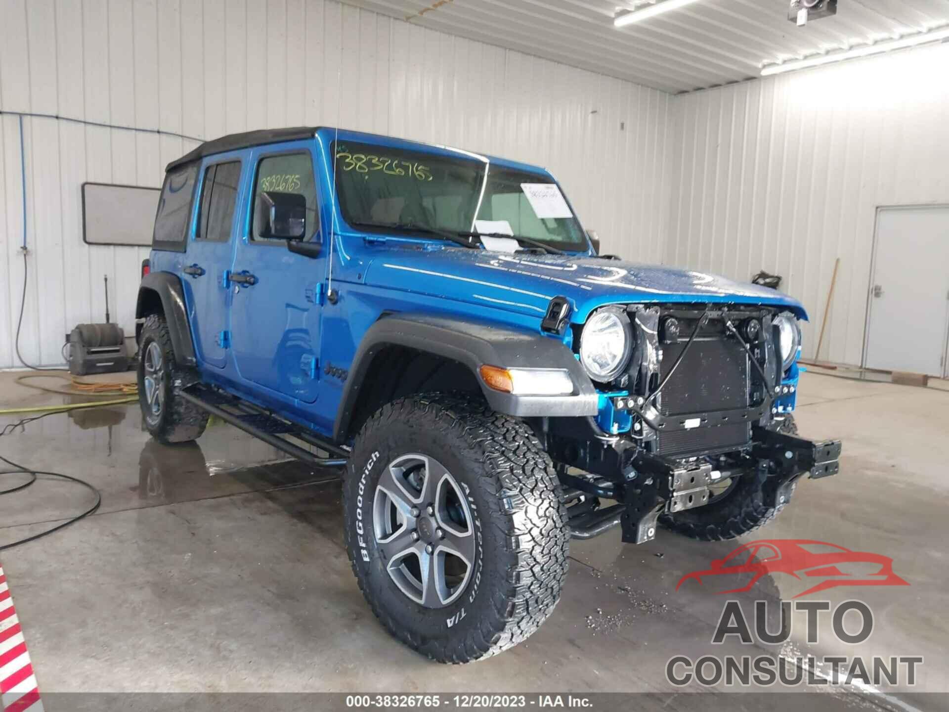 JEEP WRANGLER UNLIMITED 2022 - 1C4HJXDN3NW127926