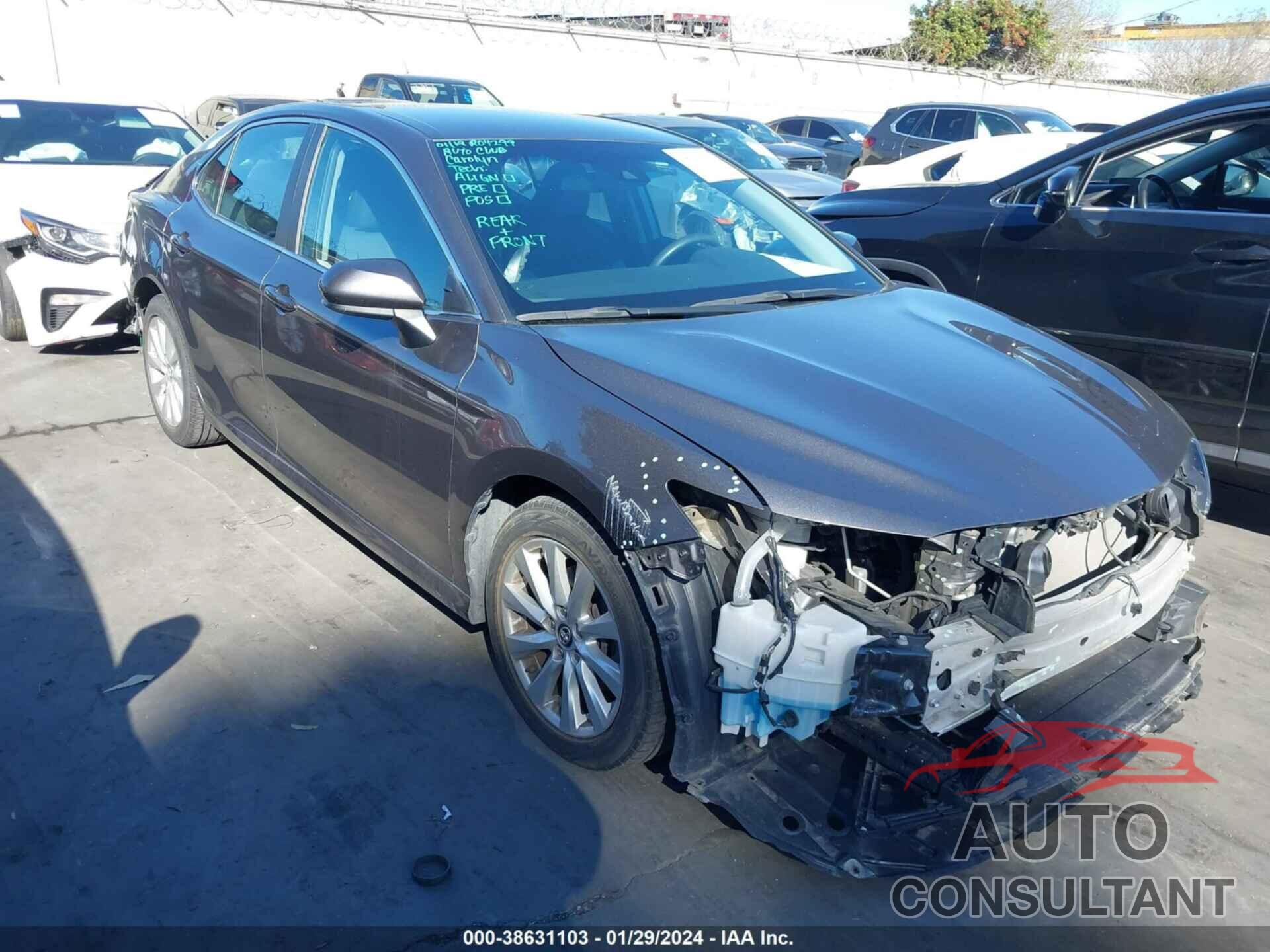 TOYOTA CAMRY 2019 - 4T1B11HK0KU270421