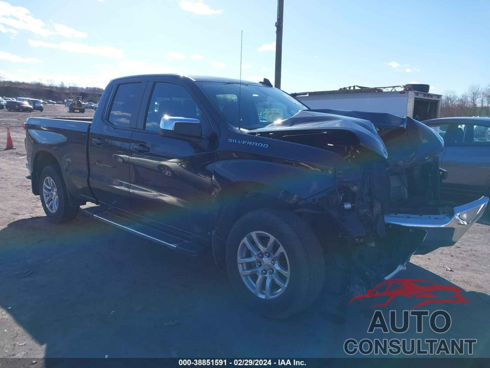 CHEVROLET SILVERADO 1500 2020 - 1GCRYDED5LZ230104
