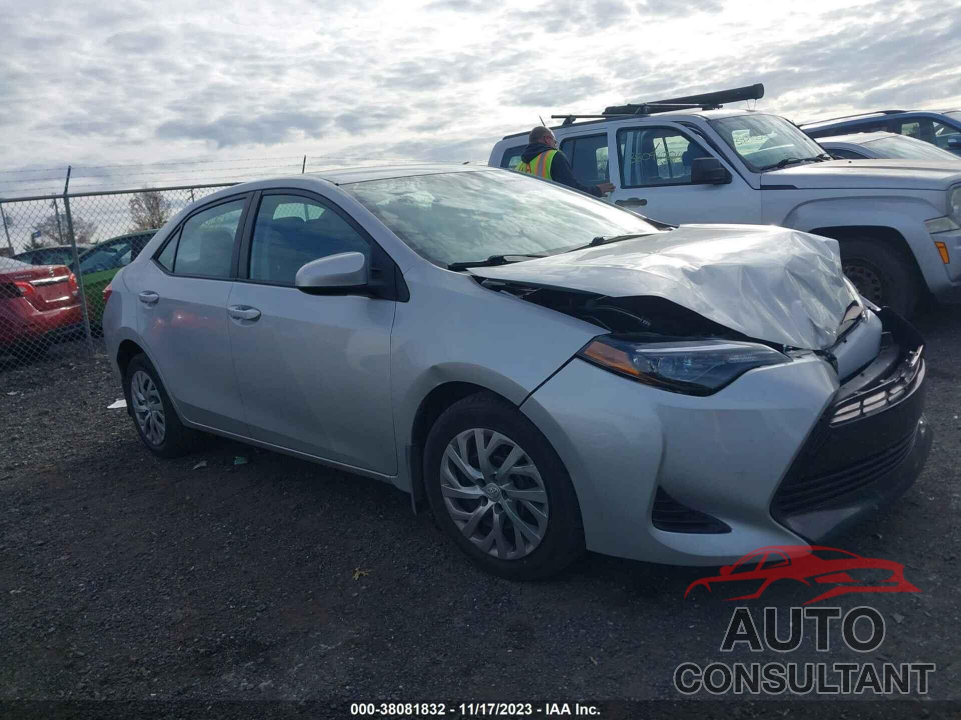 TOYOTA COROLLA 2019 - 2T1BURHE7KC203137