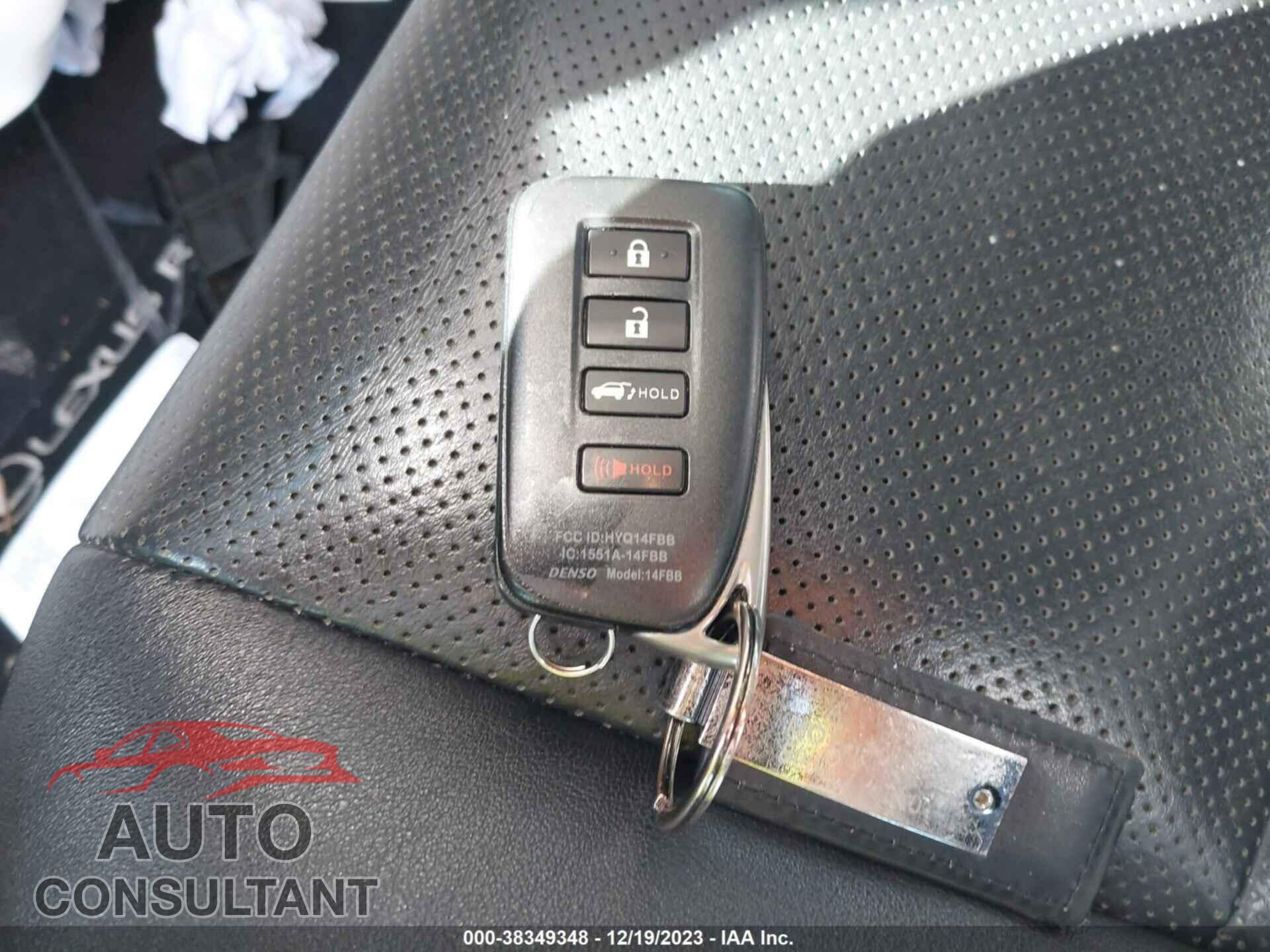 LEXUS RX 2016 - 2T2ZZMCA9GC013155