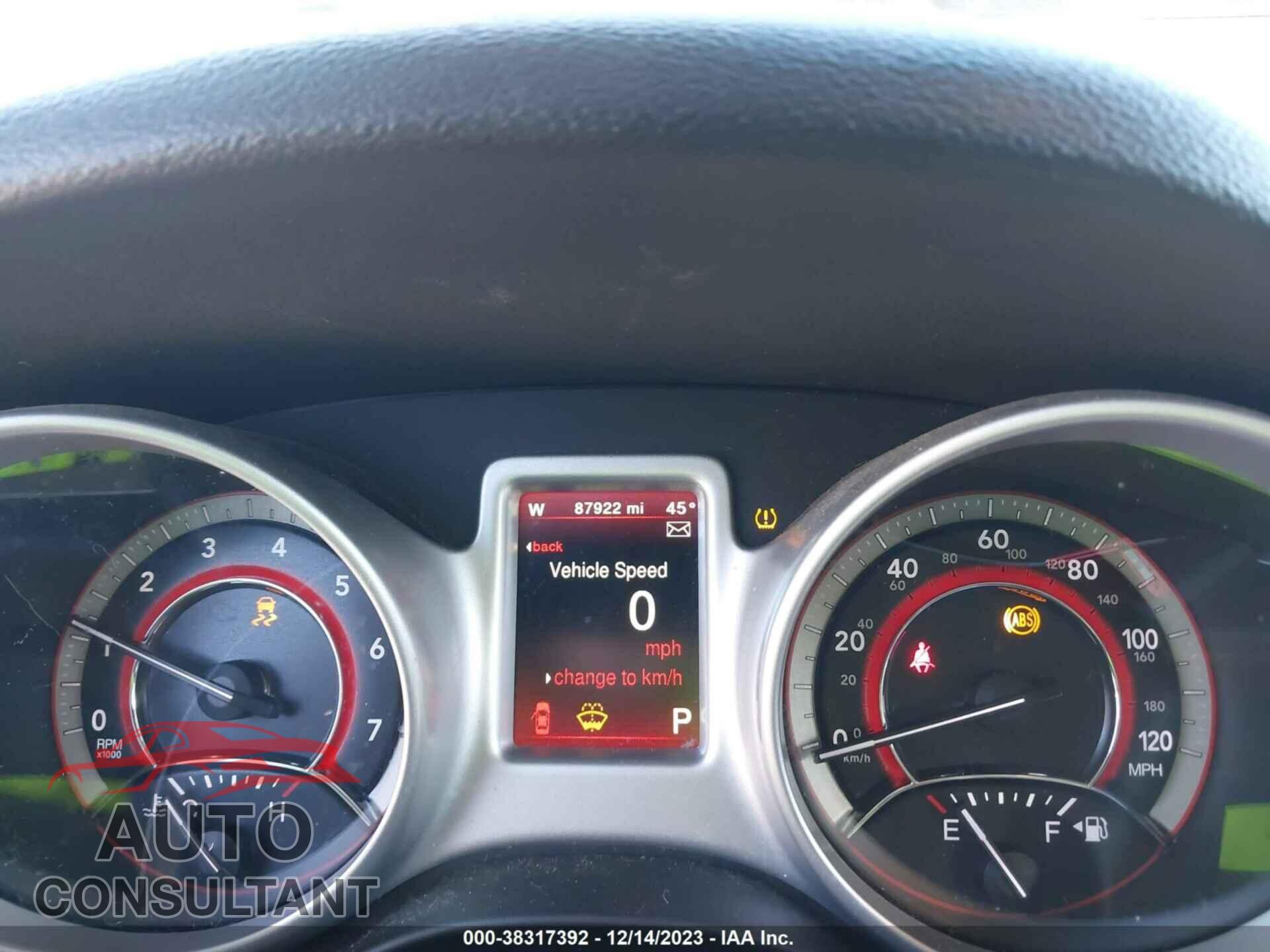 DODGE JOURNEY 2017 - 3C4PDCAB8HT670401