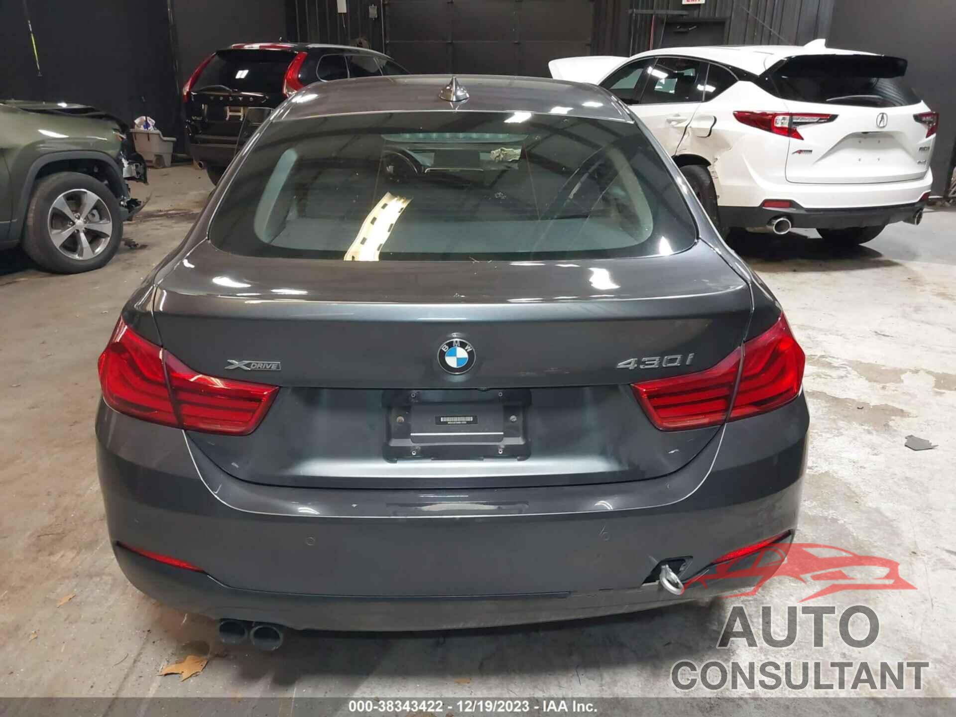 BMW 430I GRAN COUPE 2019 - WBA4J3C54KBL10339