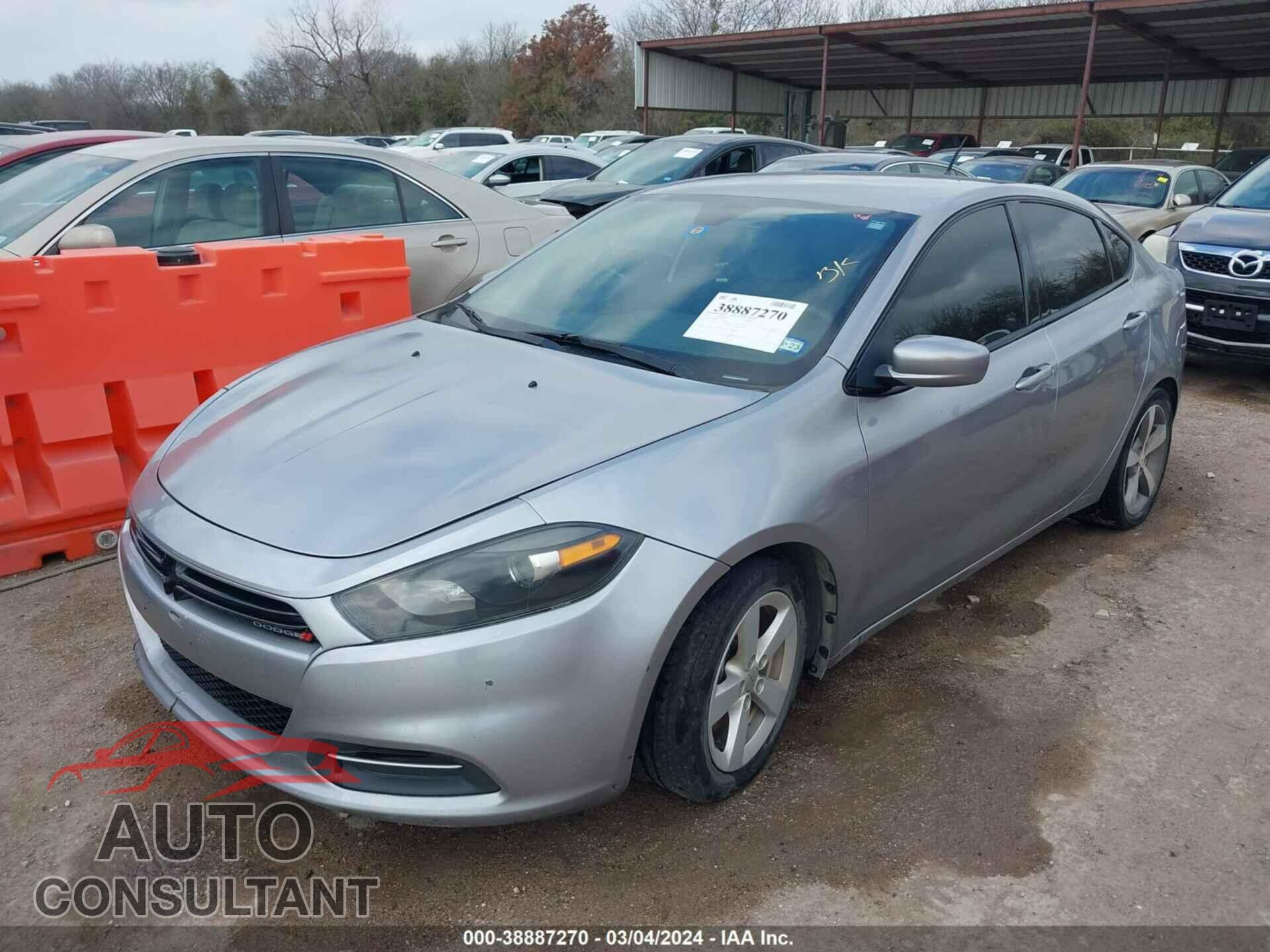 DODGE DART 2016 - 1C3CDFBB3GD554952