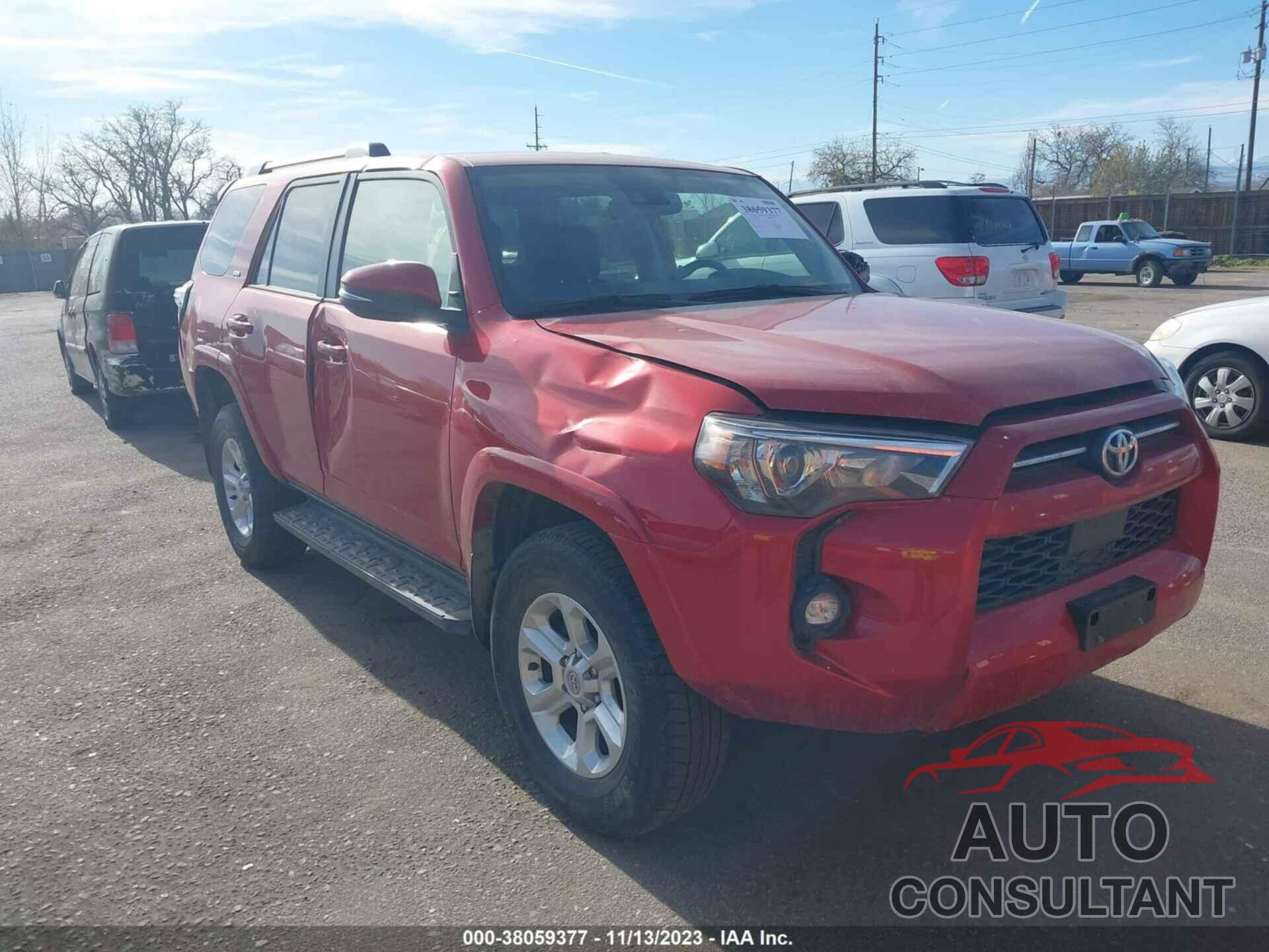 TOYOTA 4RUNNER 2022 - JTENU5JR9N5989345