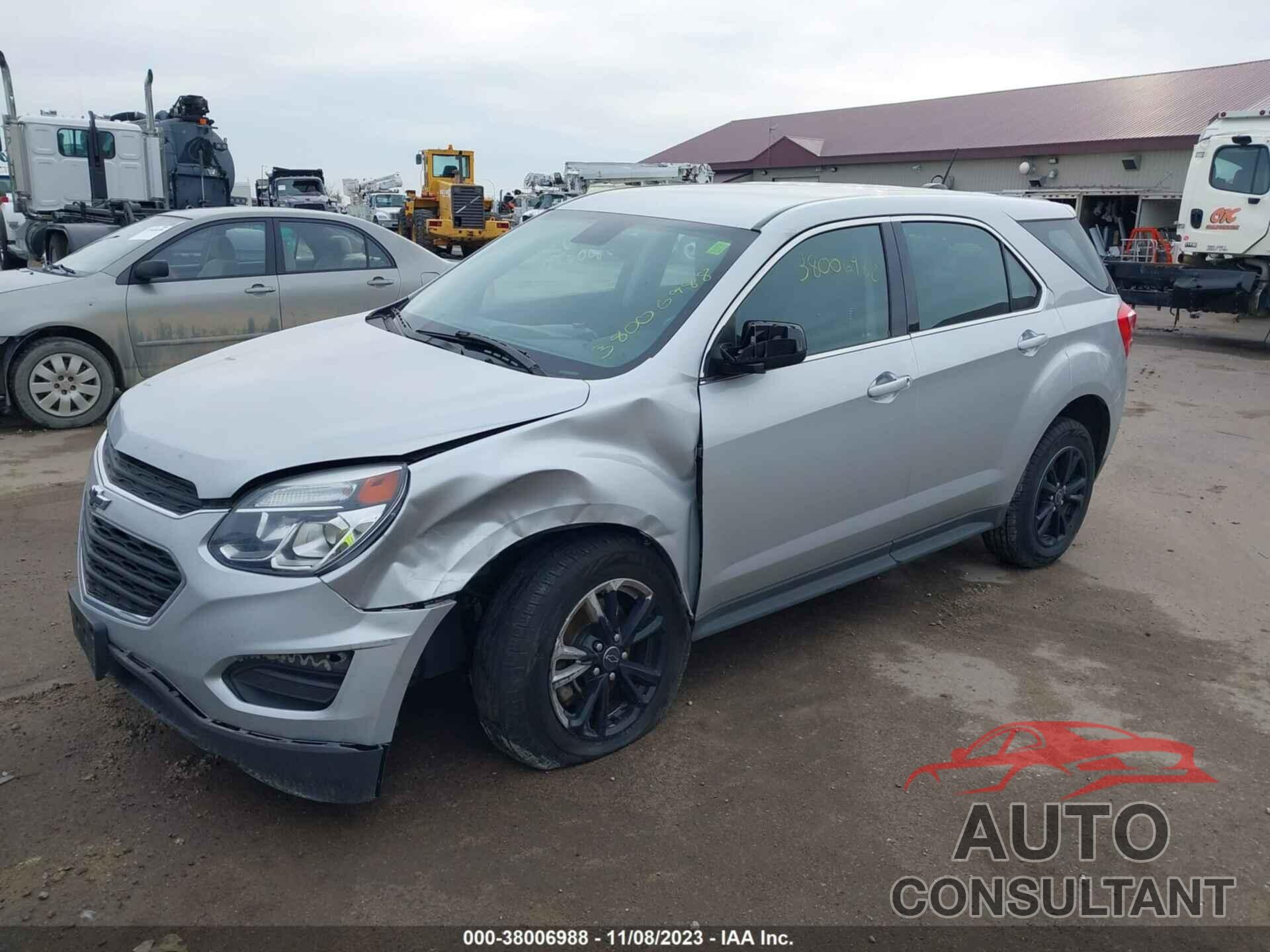 CHEVROLET EQUINOX 2017 - 2GNFLEEK5H6270392