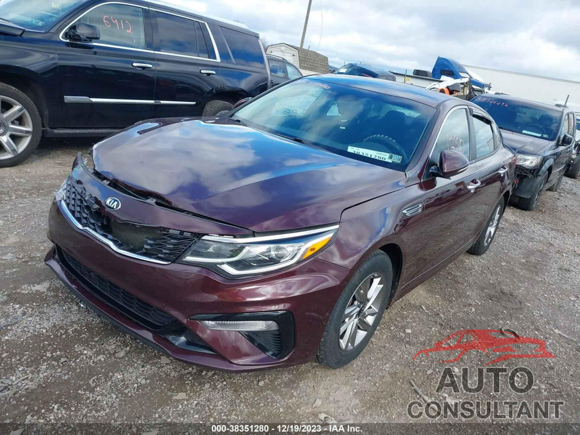 KIA OPTIMA 2019 - 5XXGT4L33KG327528