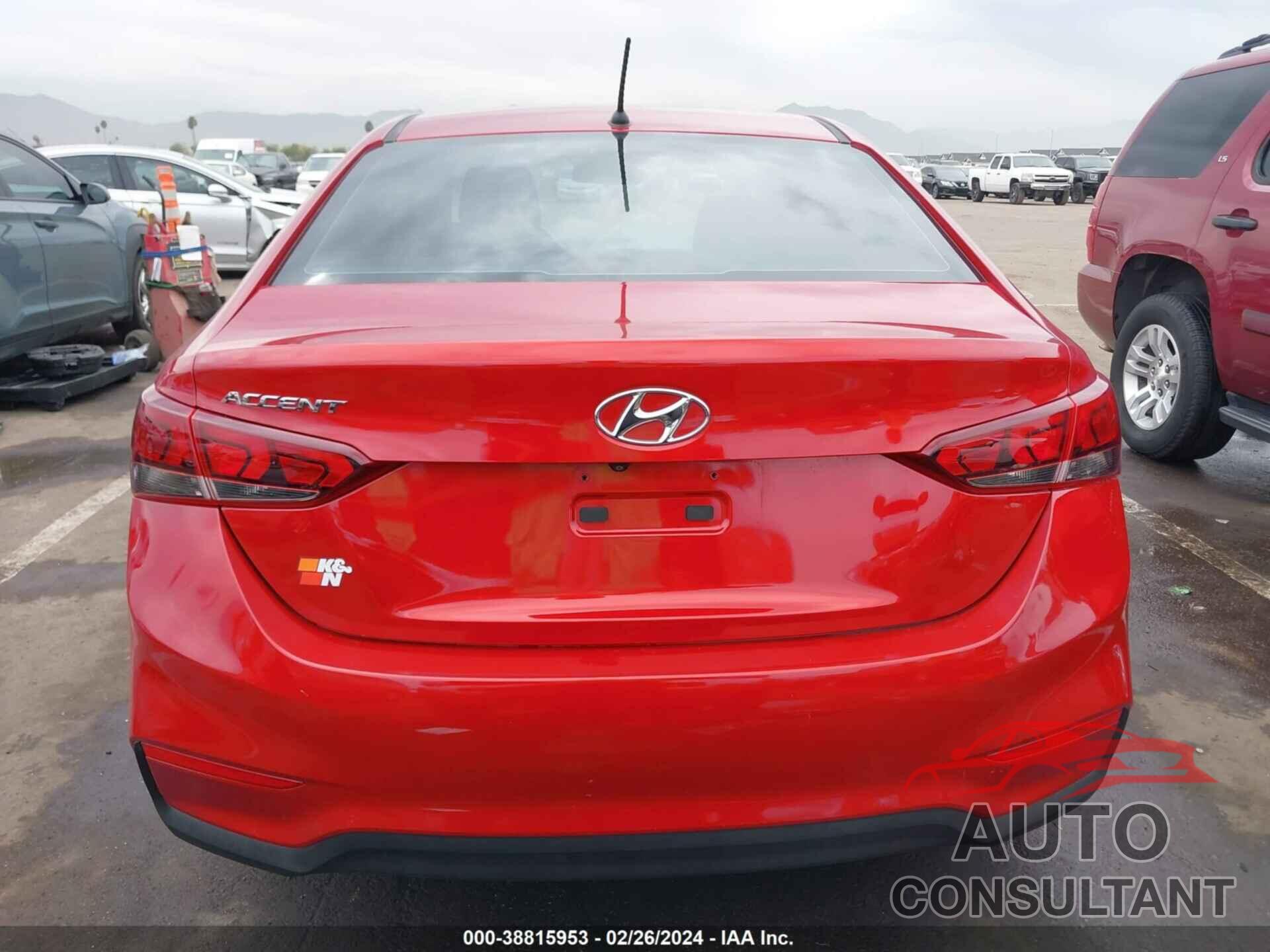 HYUNDAI ACCENT 2019 - 3KPC24A39KE049747