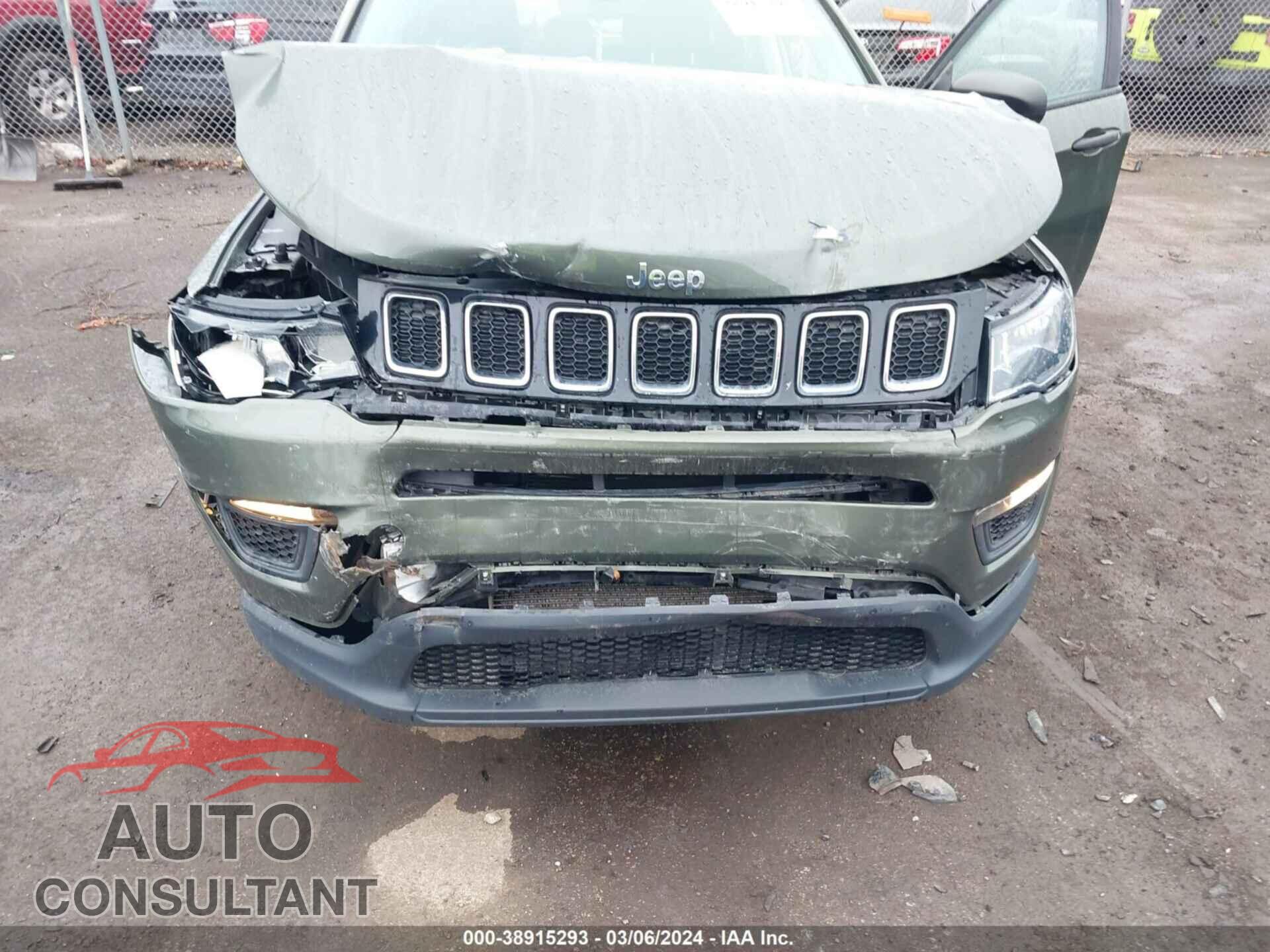JEEP COMPASS 2019 - 3C4NJDAB2KT771527