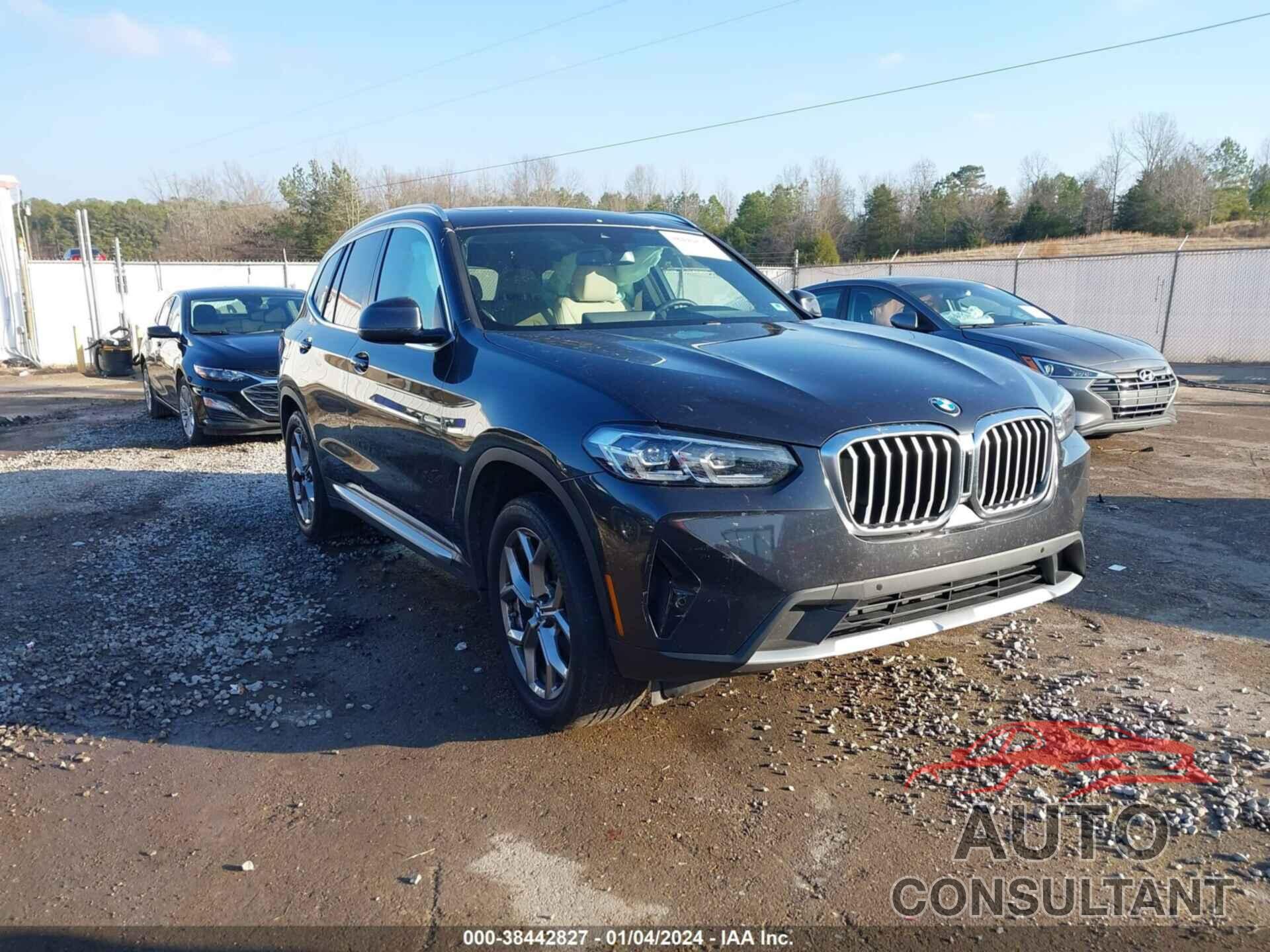 BMW X3 2022 - 5UX43DP08N9J26078