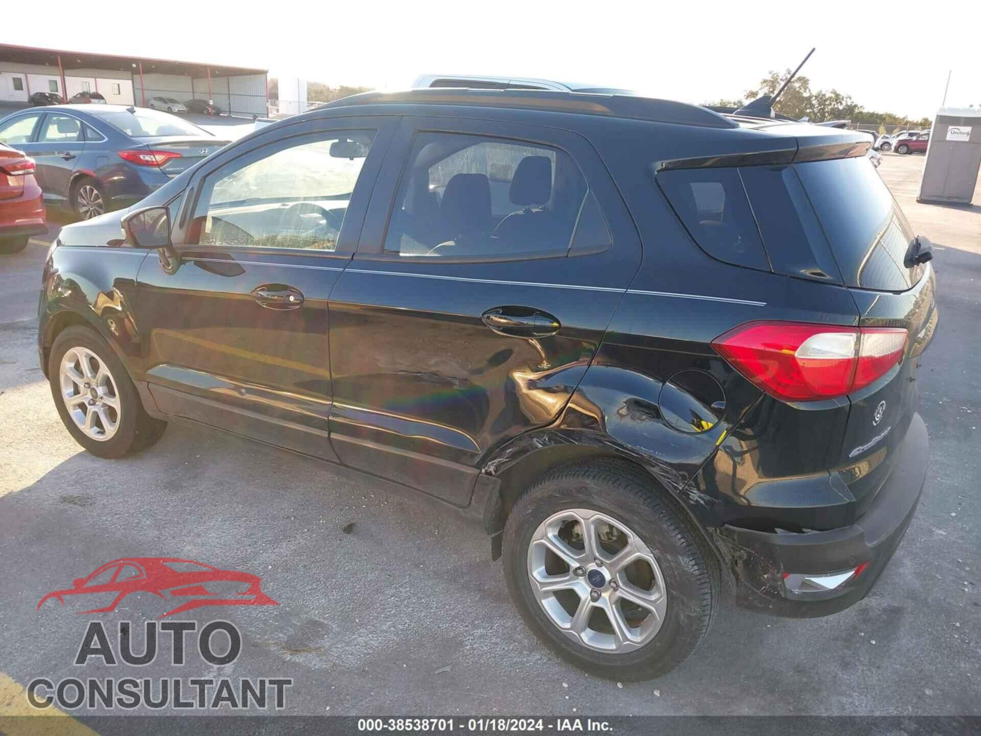 FORD ECOSPORT 2018 - MAJ3P1TE0JC240077