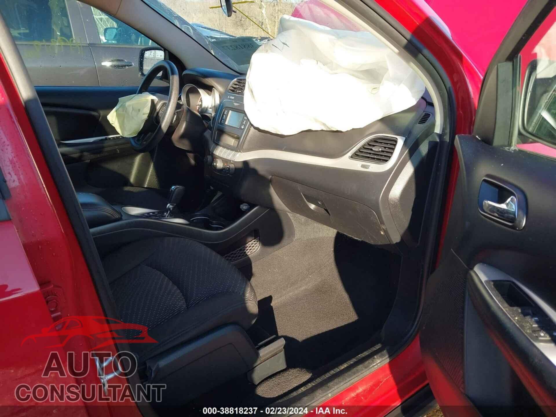 DODGE JOURNEY 2016 - 3C4PDCAB8GT218415