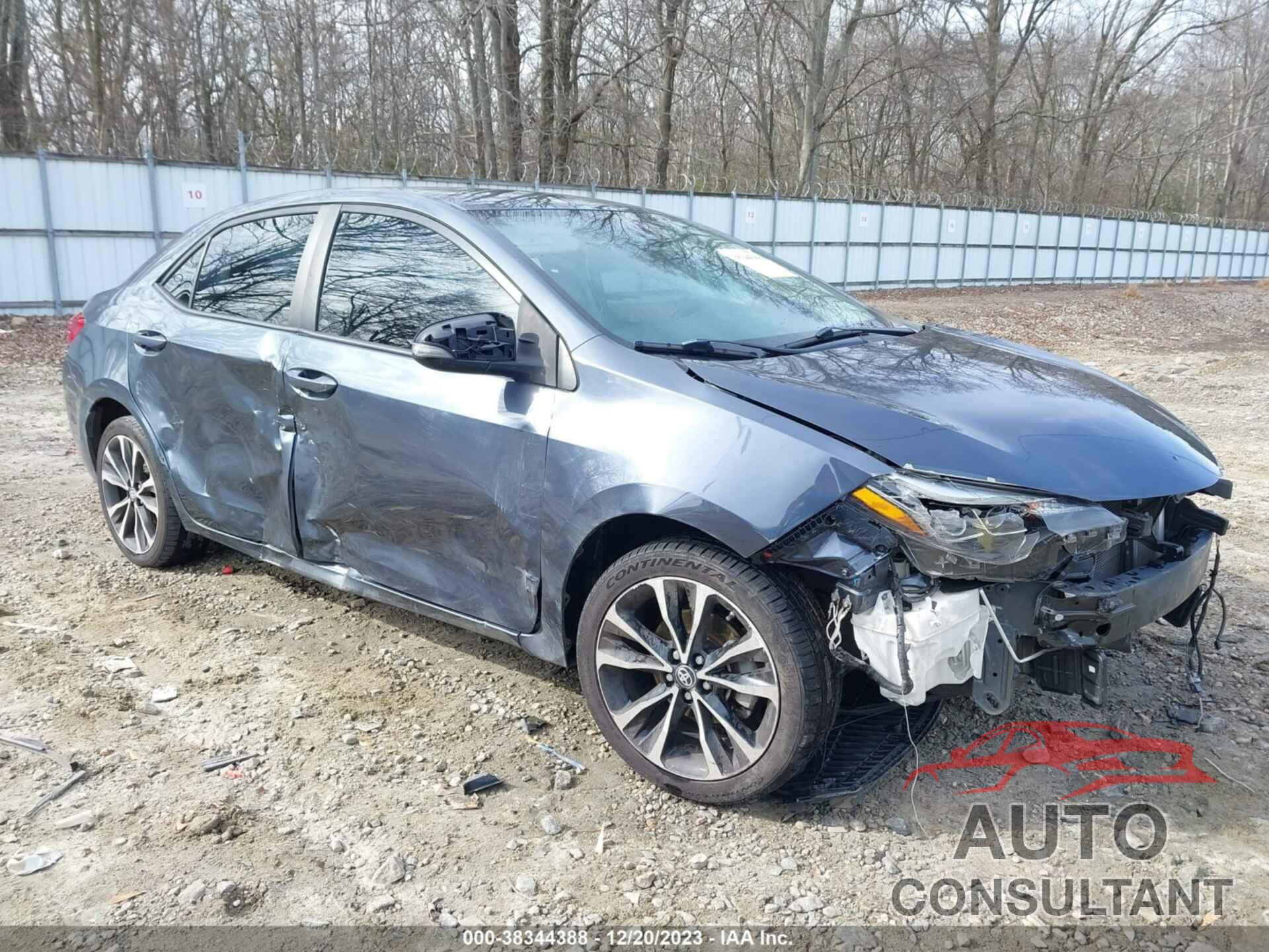 TOYOTA COROLLA 2019 - 2T1BURHE8KC243128