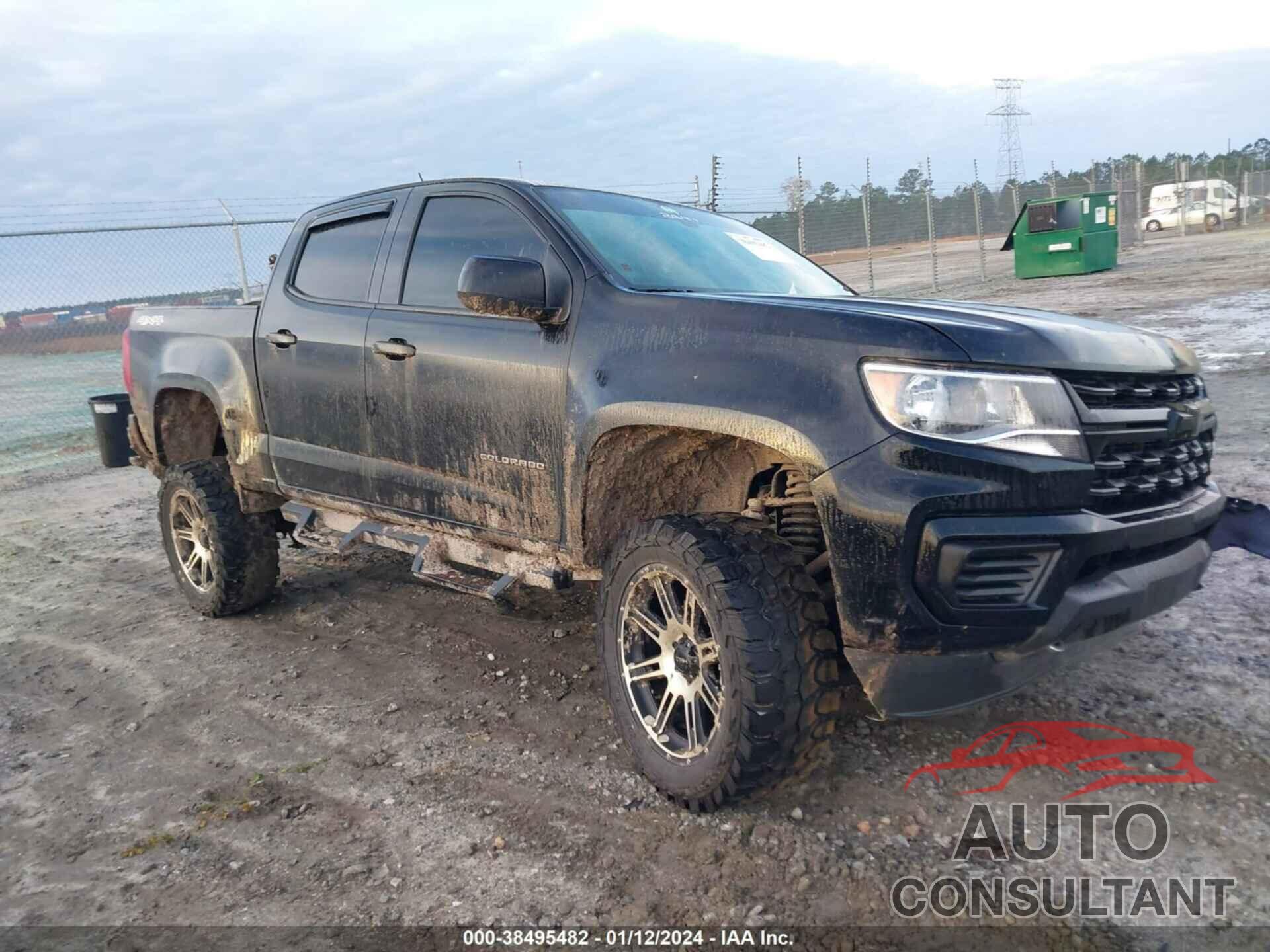 CHEVROLET COLORADO 2021 - 1GCGTBEN3M1162663