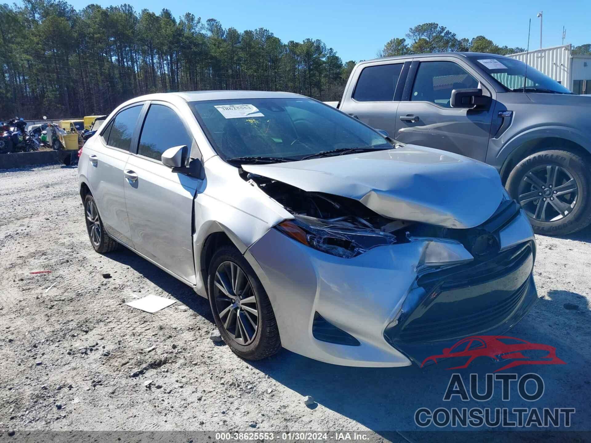 TOYOTA COROLLA 2019 - 2T1BURHE7KC179714