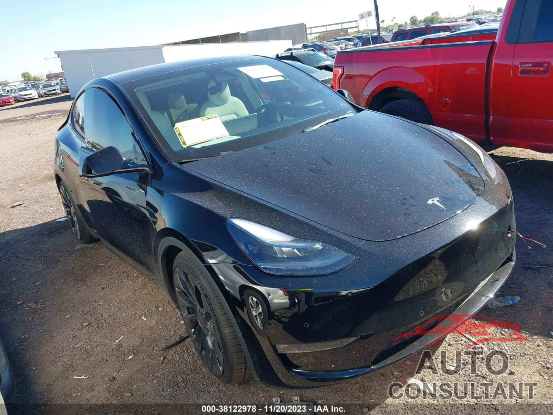TESLA MODEL Y 2022 - 7SAYGDEF6NF514546