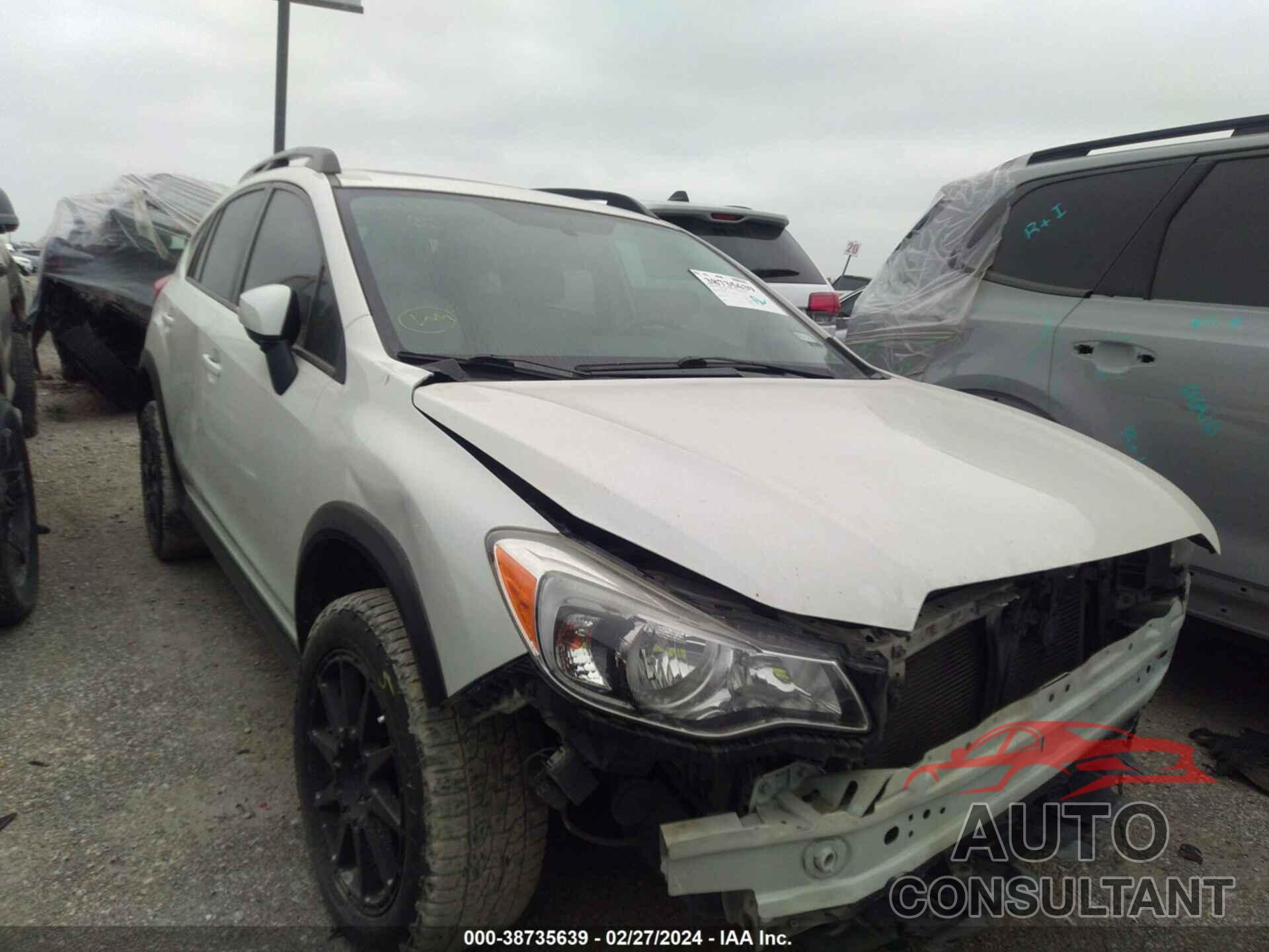 SUBARU CROSSTREK 2017 - JF2GPALC1HH273873