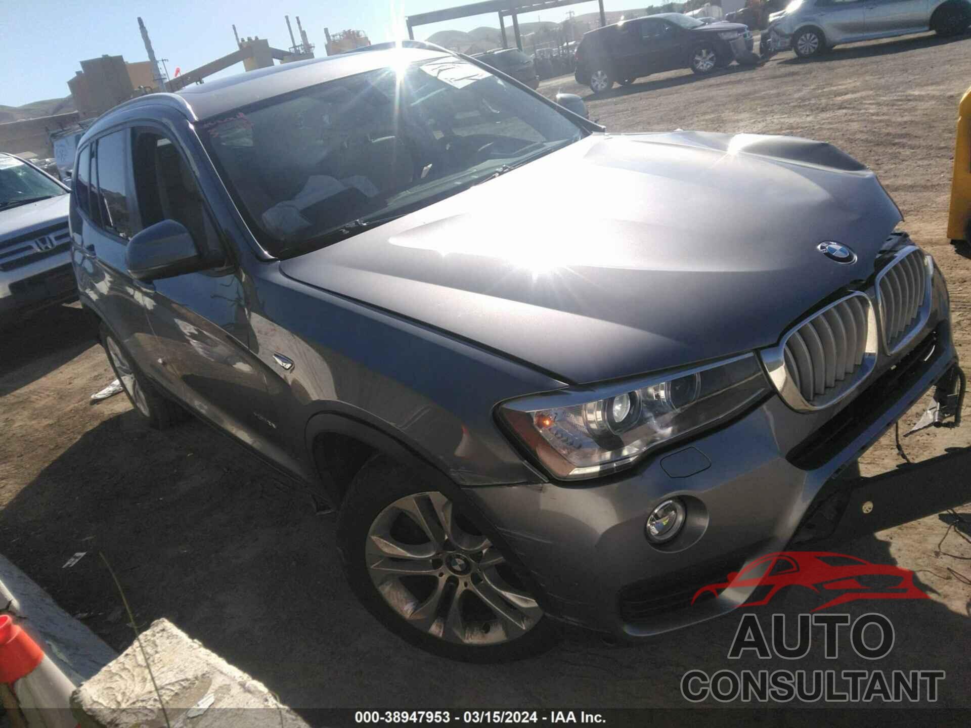 BMW X3 2016 - 5UXWX7C58G0S16497