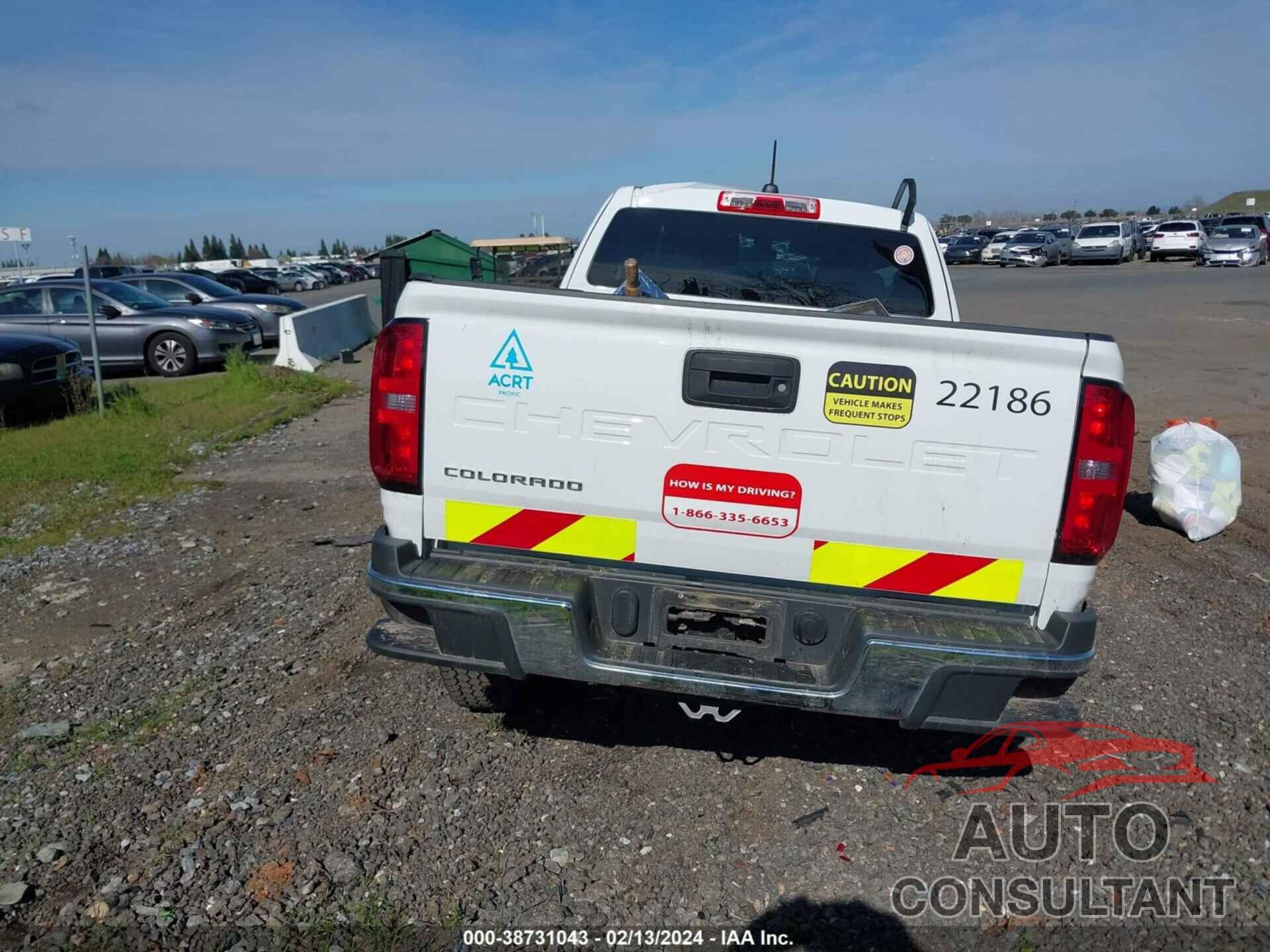 CHEVROLET COLORADO 2022 - 1GCHTBEA4N1169415